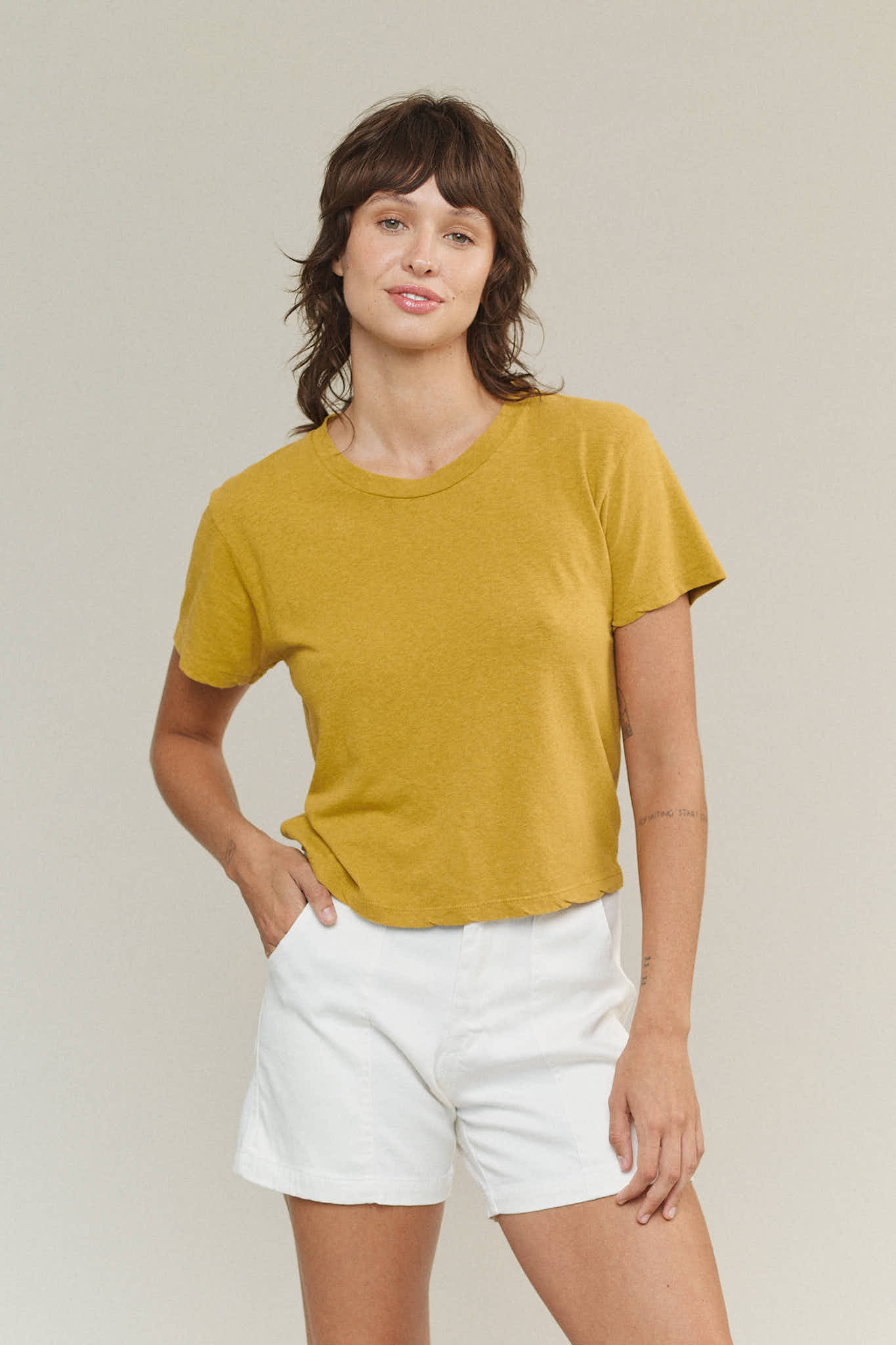Cropped Lorel Tee - Sale Colors