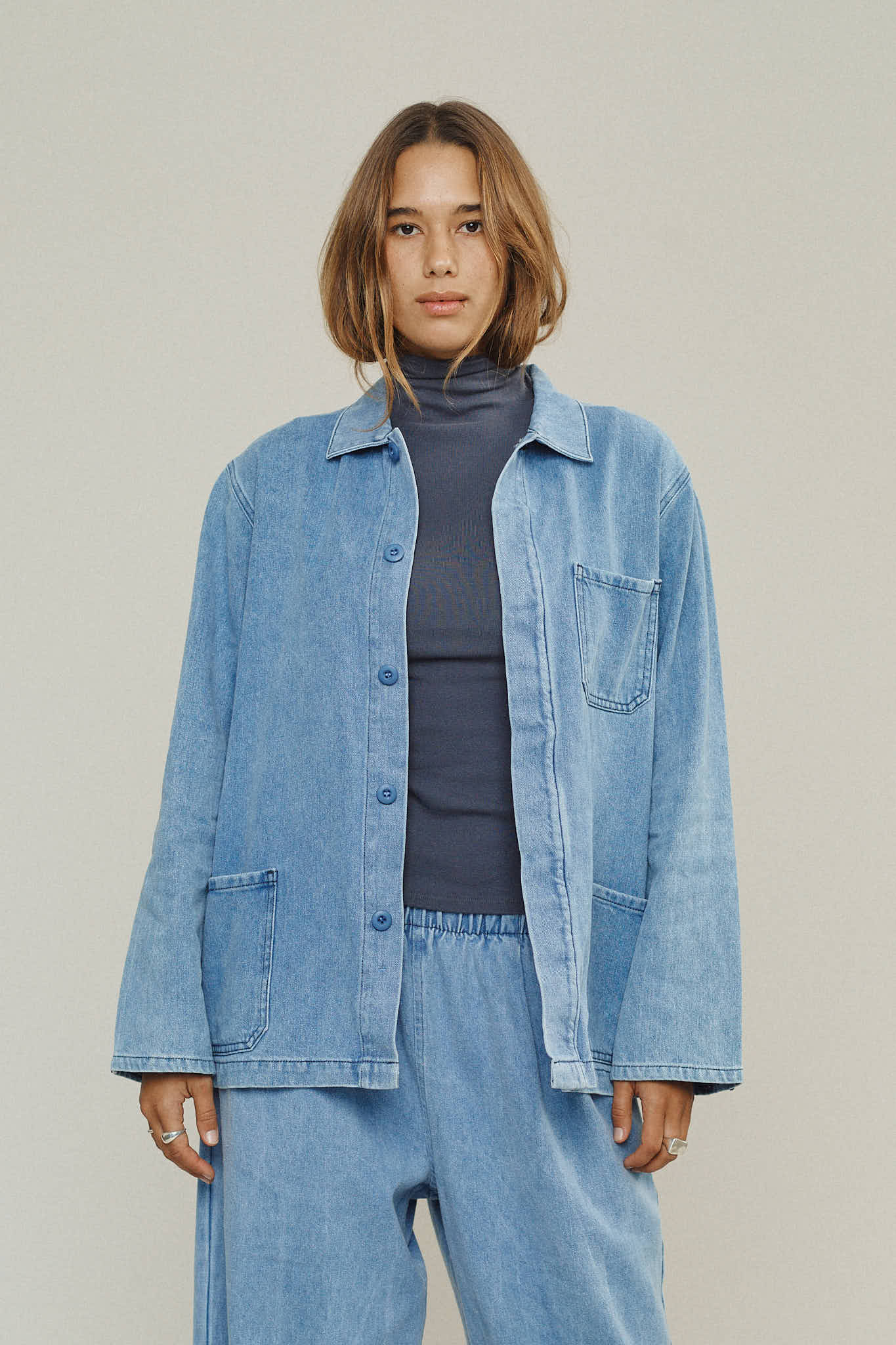 Denim Olympic Jacket