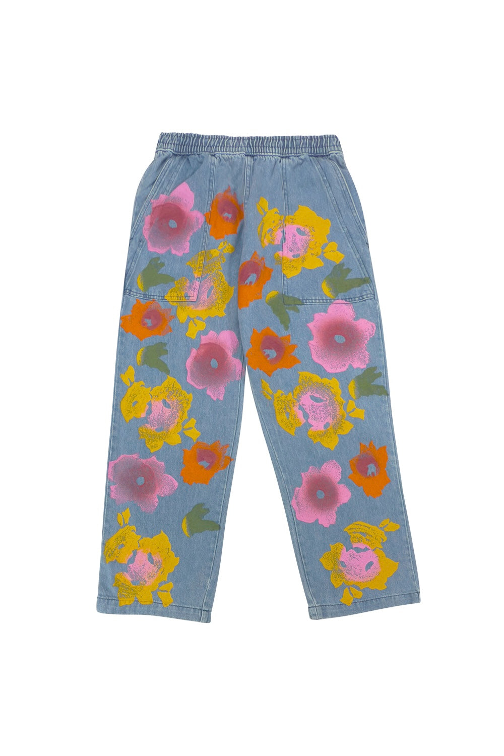 Floral Denim Ocean Pant 4 Floral Denim Ocean Pant