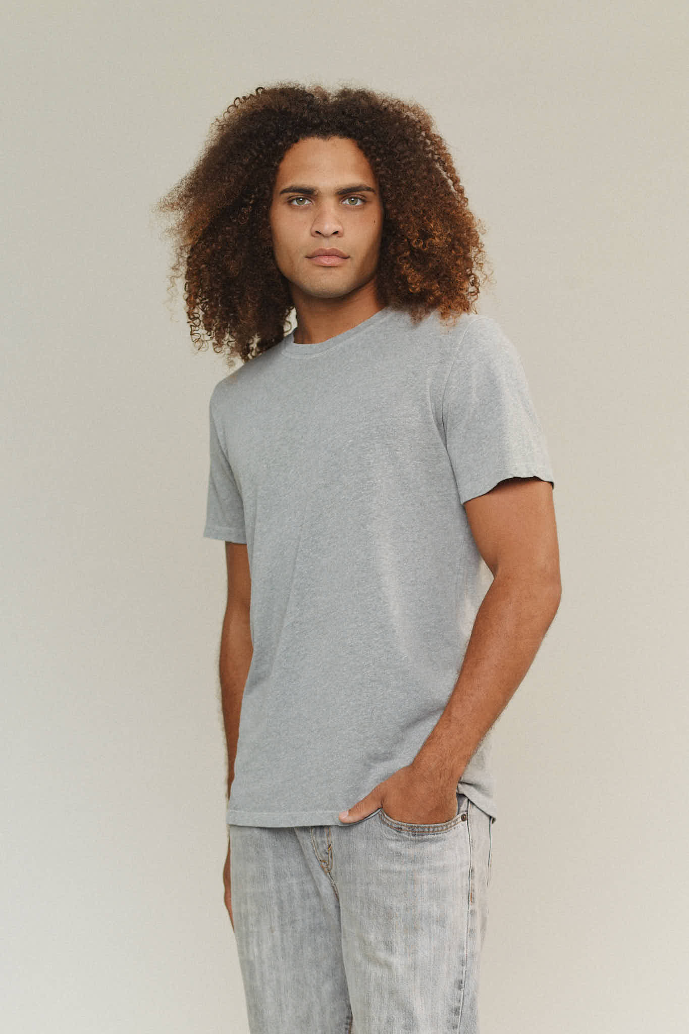 Heathered Baja Tee