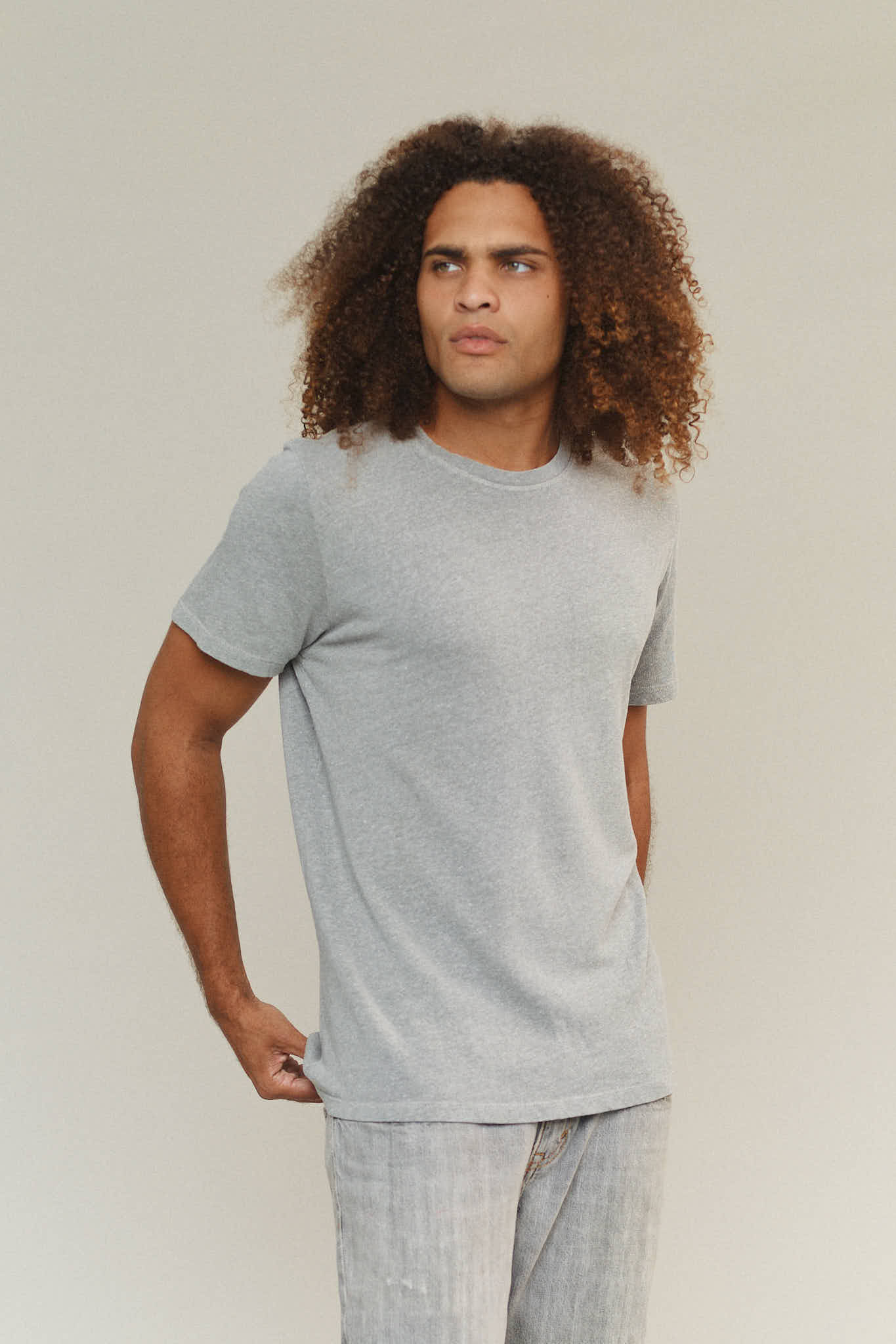 Heathered Baja Tee 3 Heathered Baja Tee