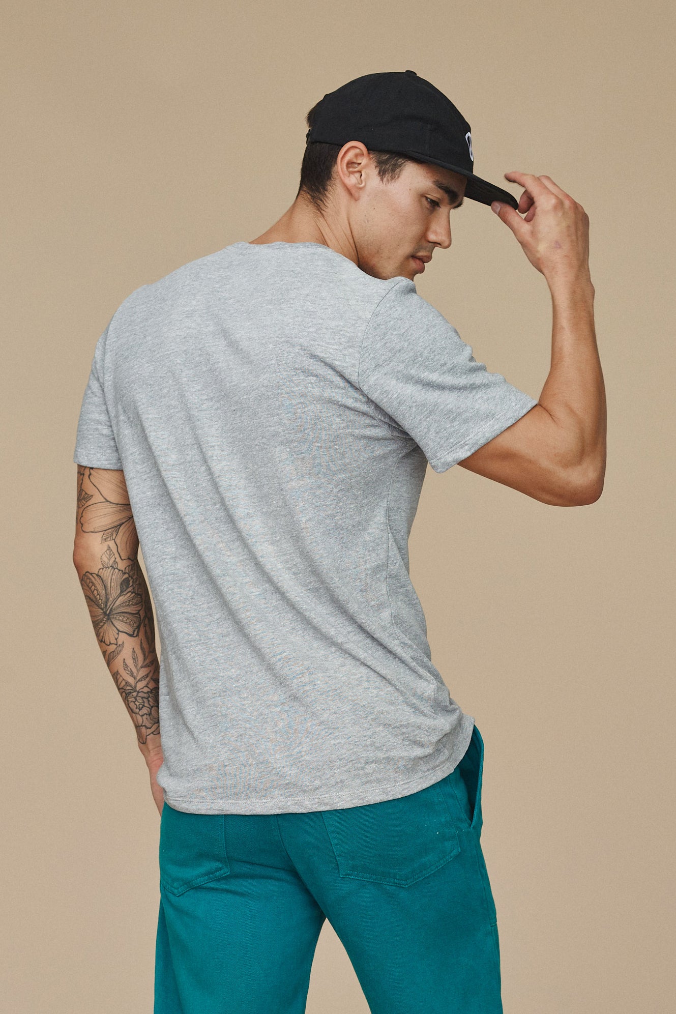 Heathered Baja Tee 8 Heathered Baja Tee