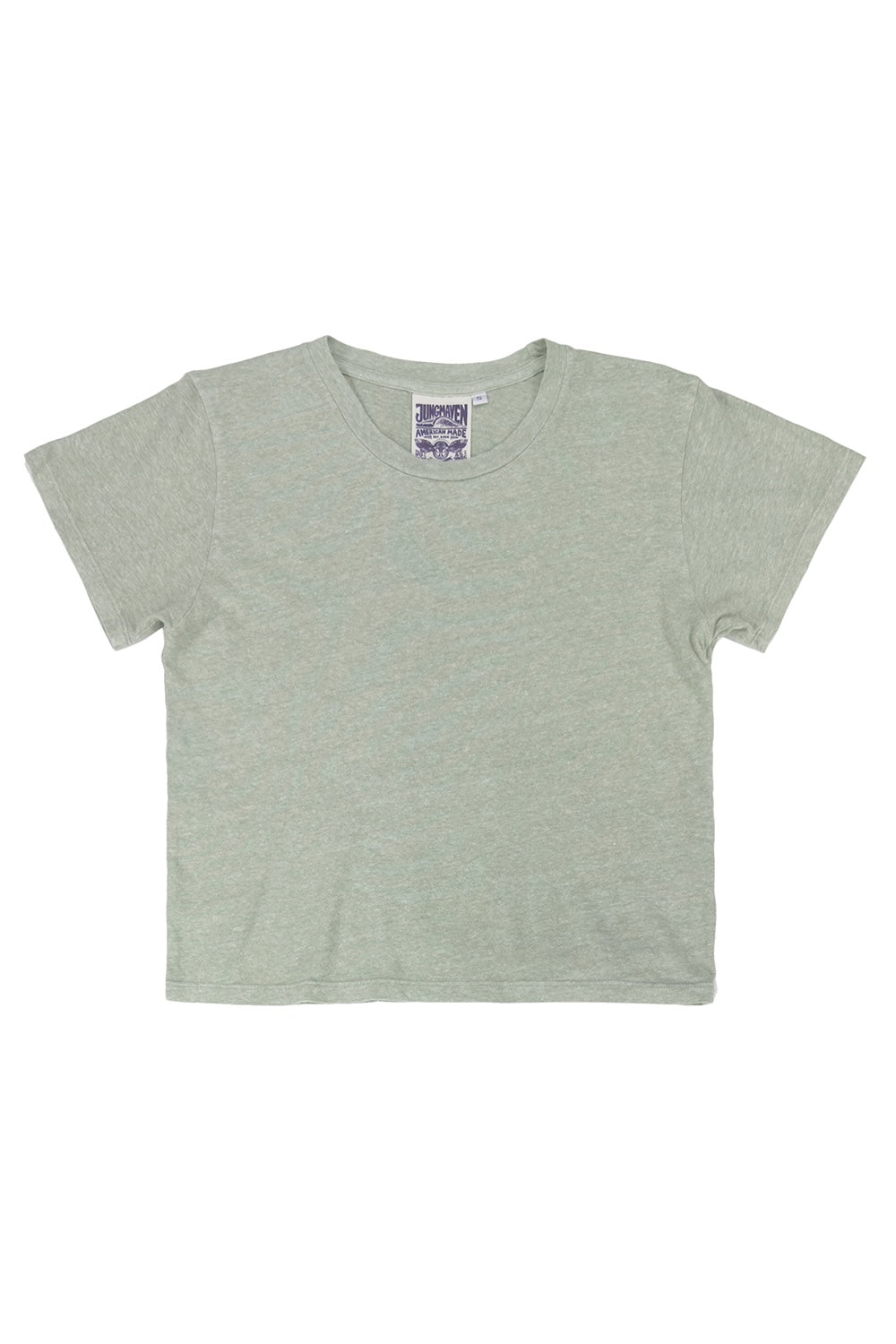 Heathered Cropped Lorel Tee