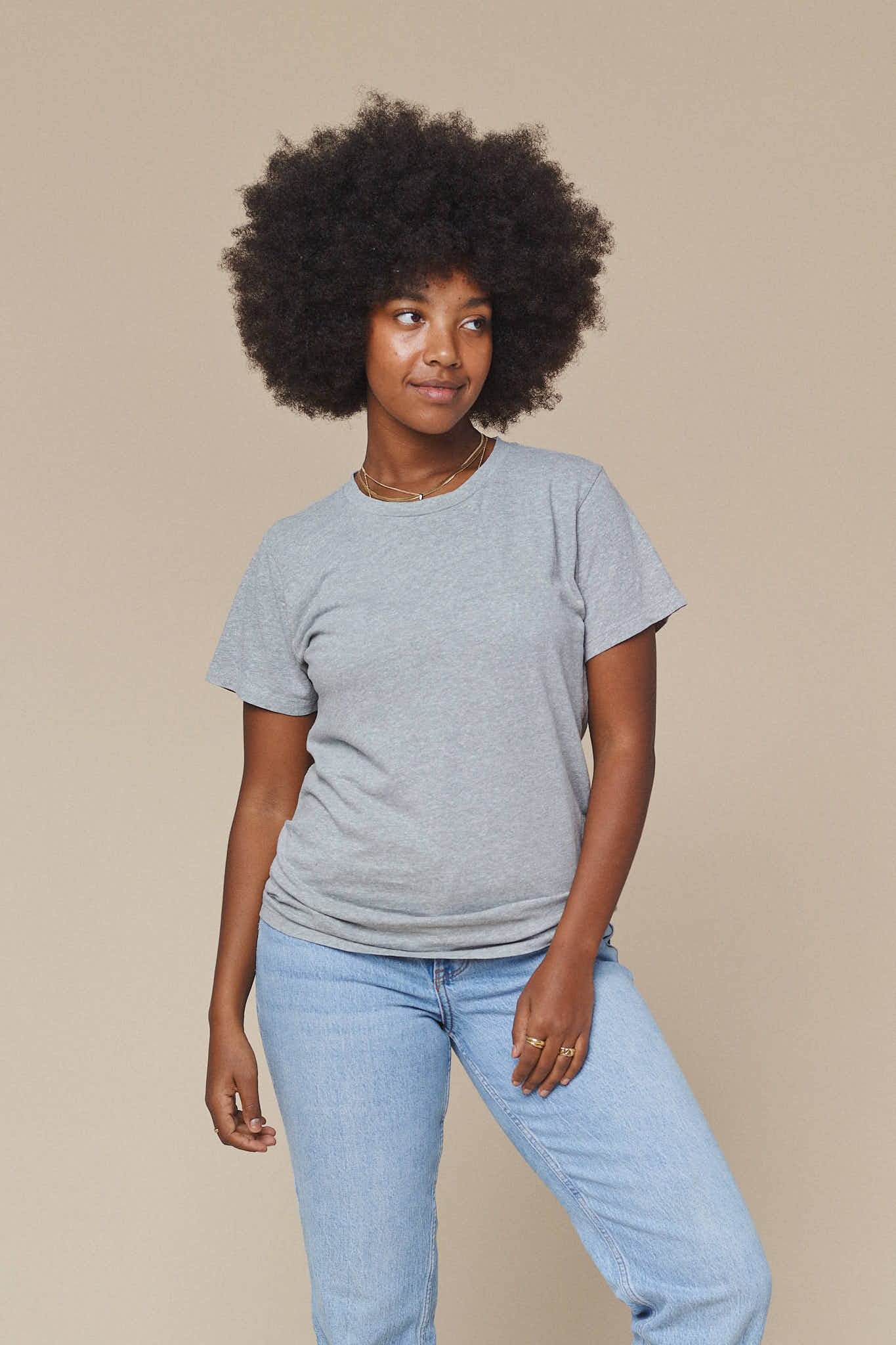 Heathered Lorel Tee