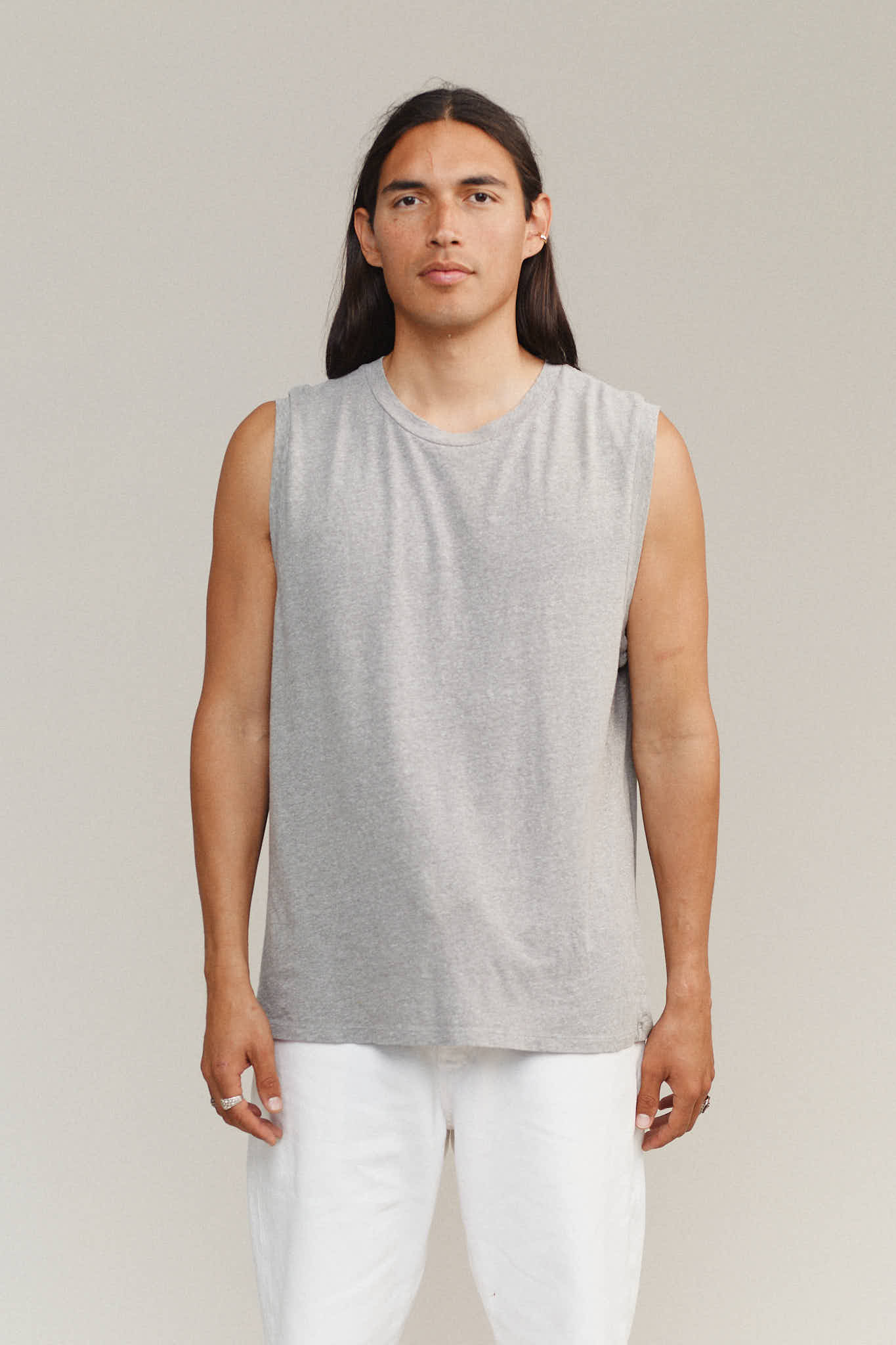 Heathered Malibu Muscle Tee 4 Heathered Malibu Muscle Tee