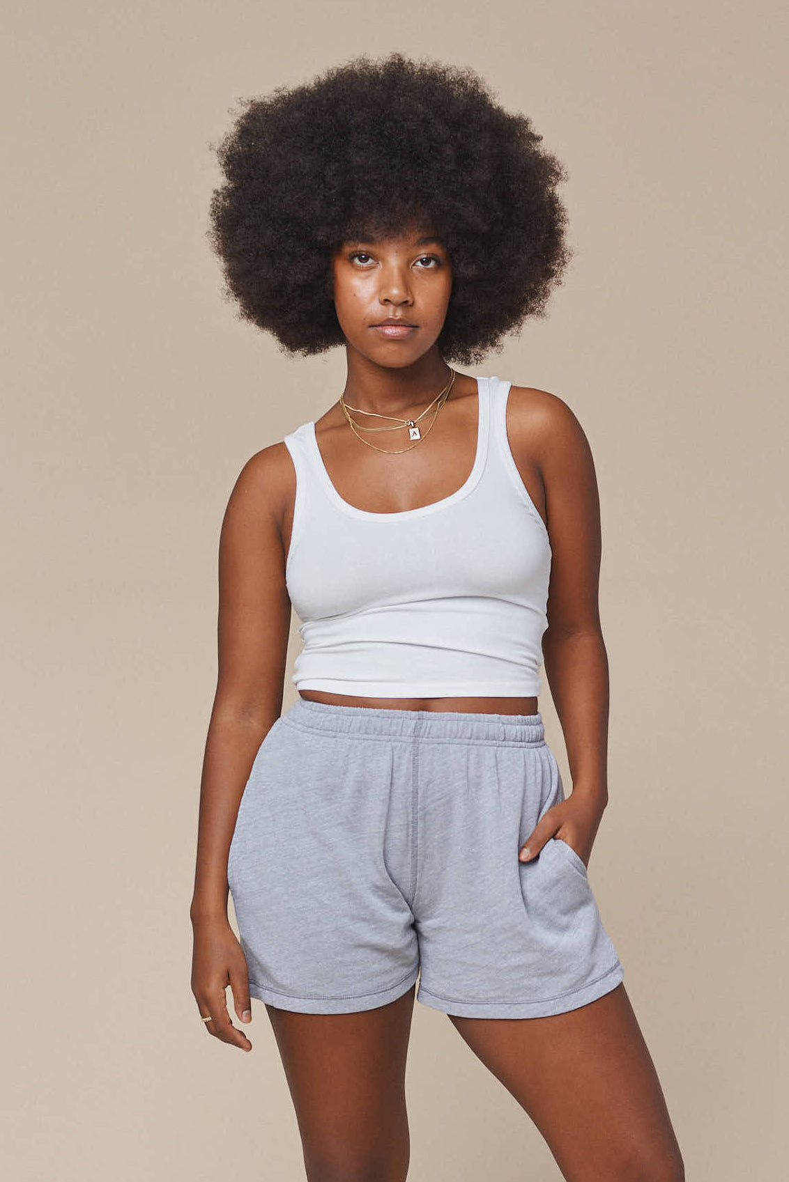 Heathered Sun Short 3 Heathered Sun Short