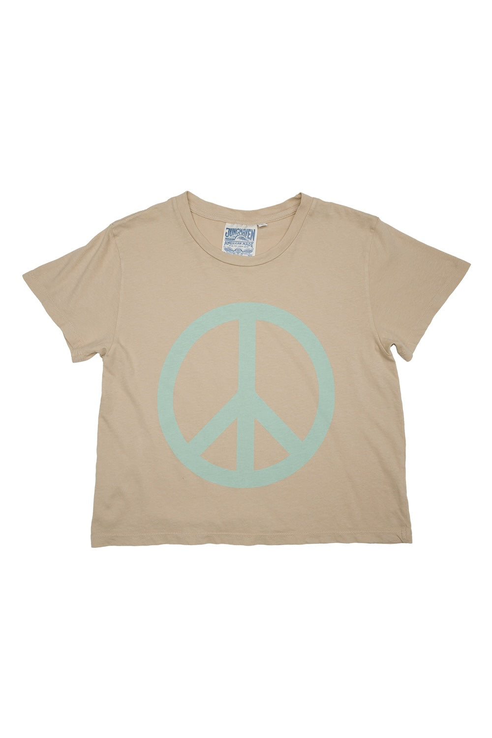 Peace Cropped Ojai Tee