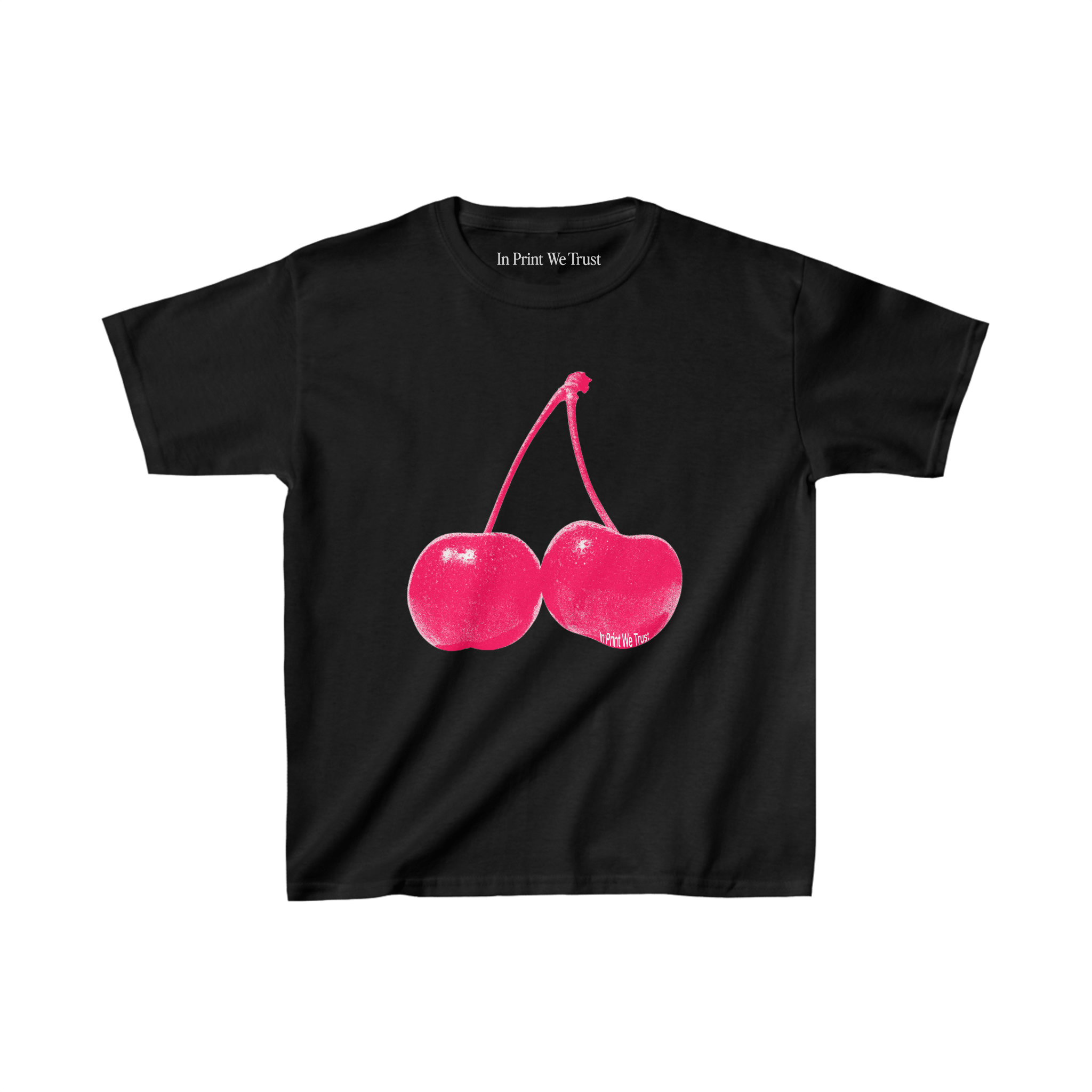 cherry essential baby tee