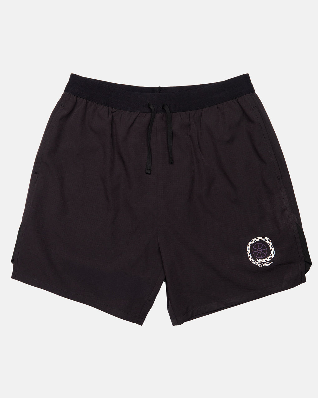 Mindset 2-in-1 Trail Short - Black & Plum