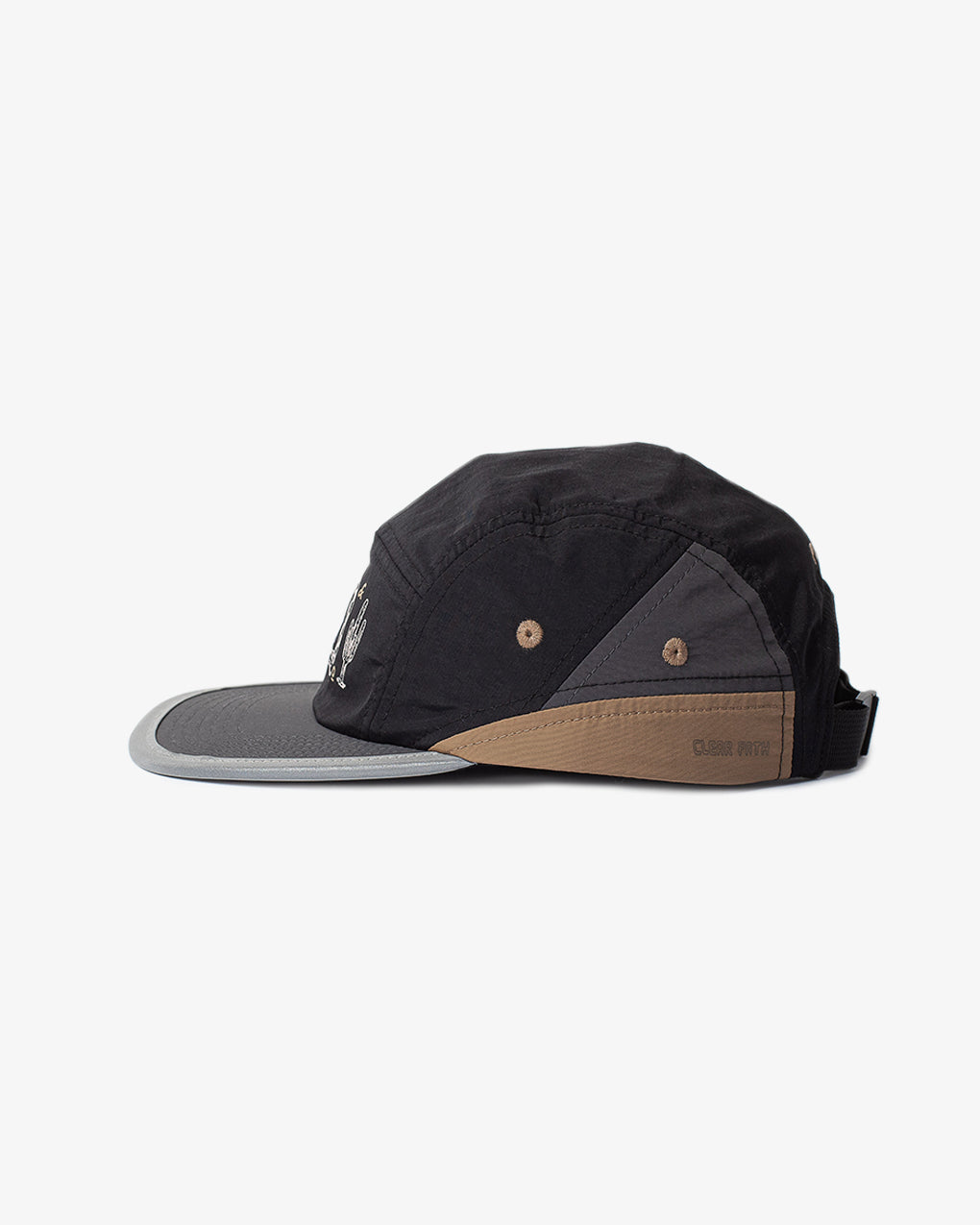 Steady Pace Trail Cap - Black & Tan 5 Steady Pace Trail Cap - Black & Tan