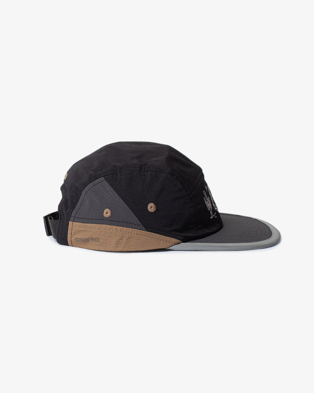 Steady Pace Trail Cap - Black & Tan 6 Steady Pace Trail Cap - Black & Tan