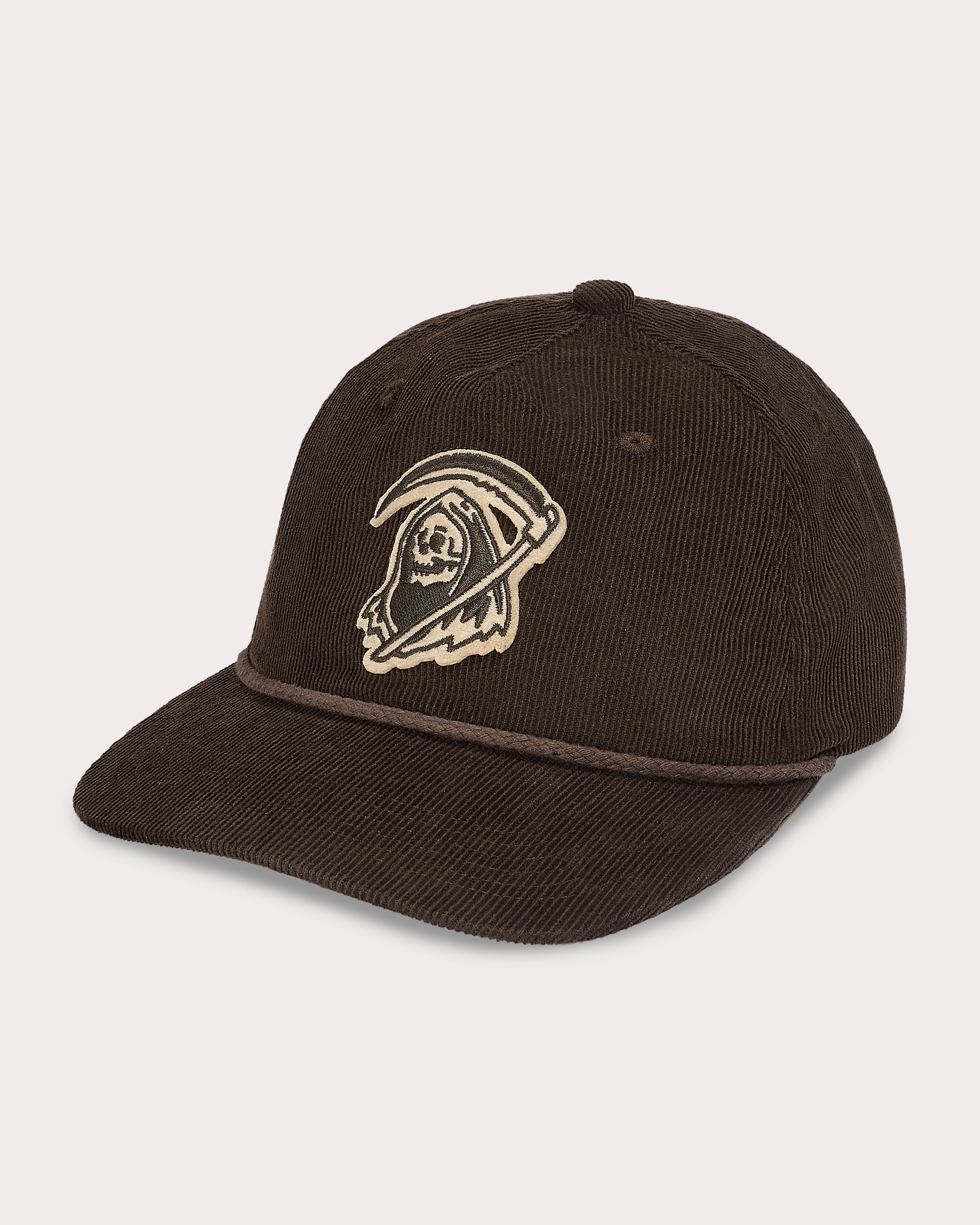 Reaper Cord 5 Panel Cap - Brown