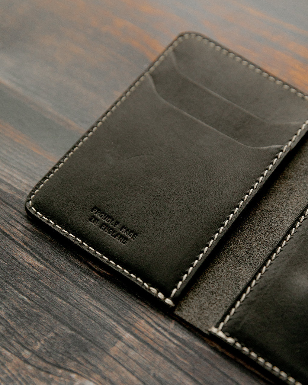 Good At Bad Decisions Leather Wallet - Black 3 Good At Bad Decisions Leather Wallet - Black