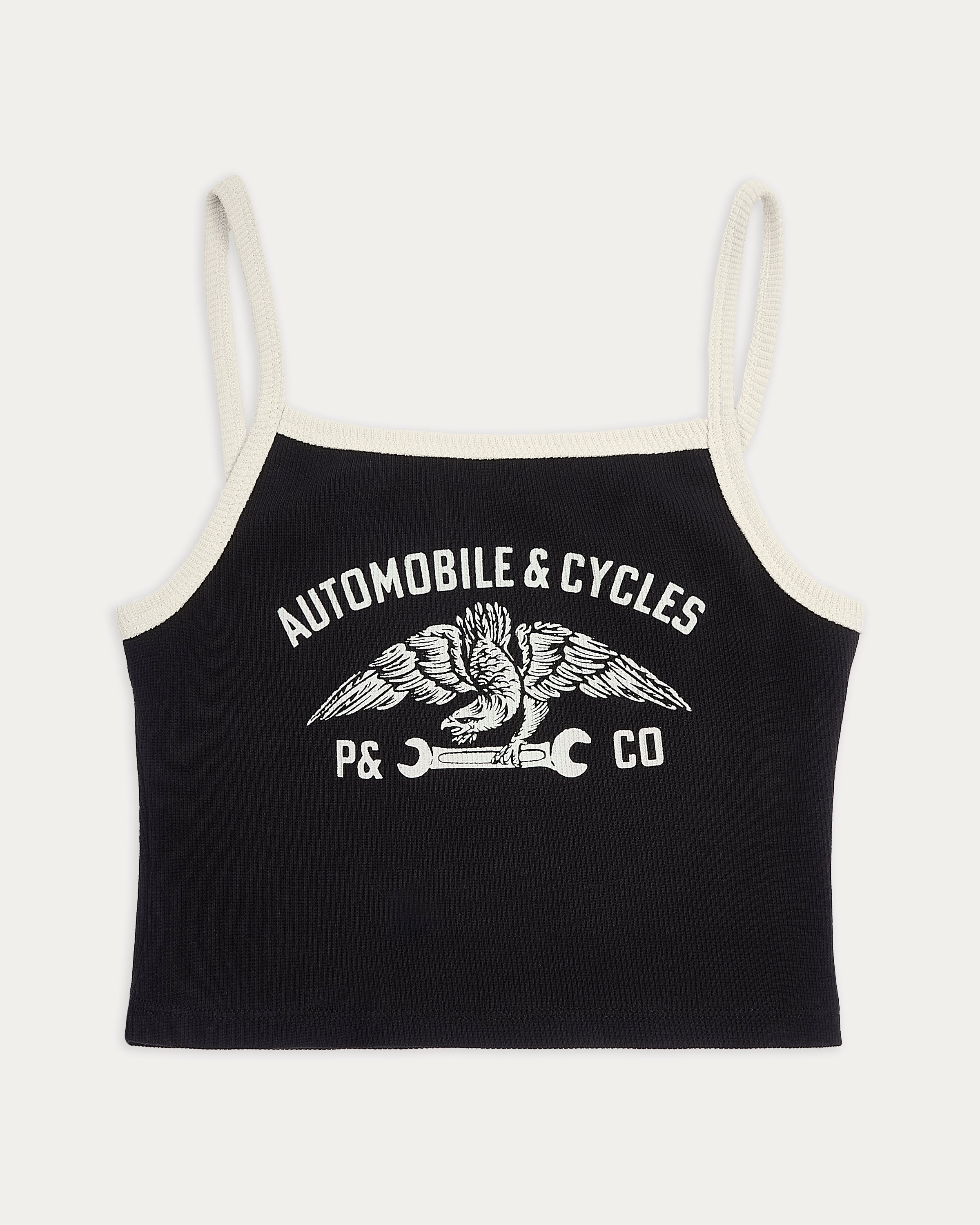 Automobiles & Cycles Cami Top - Washed Black 3 Automobiles & Cycles Cami Top - Washed Black