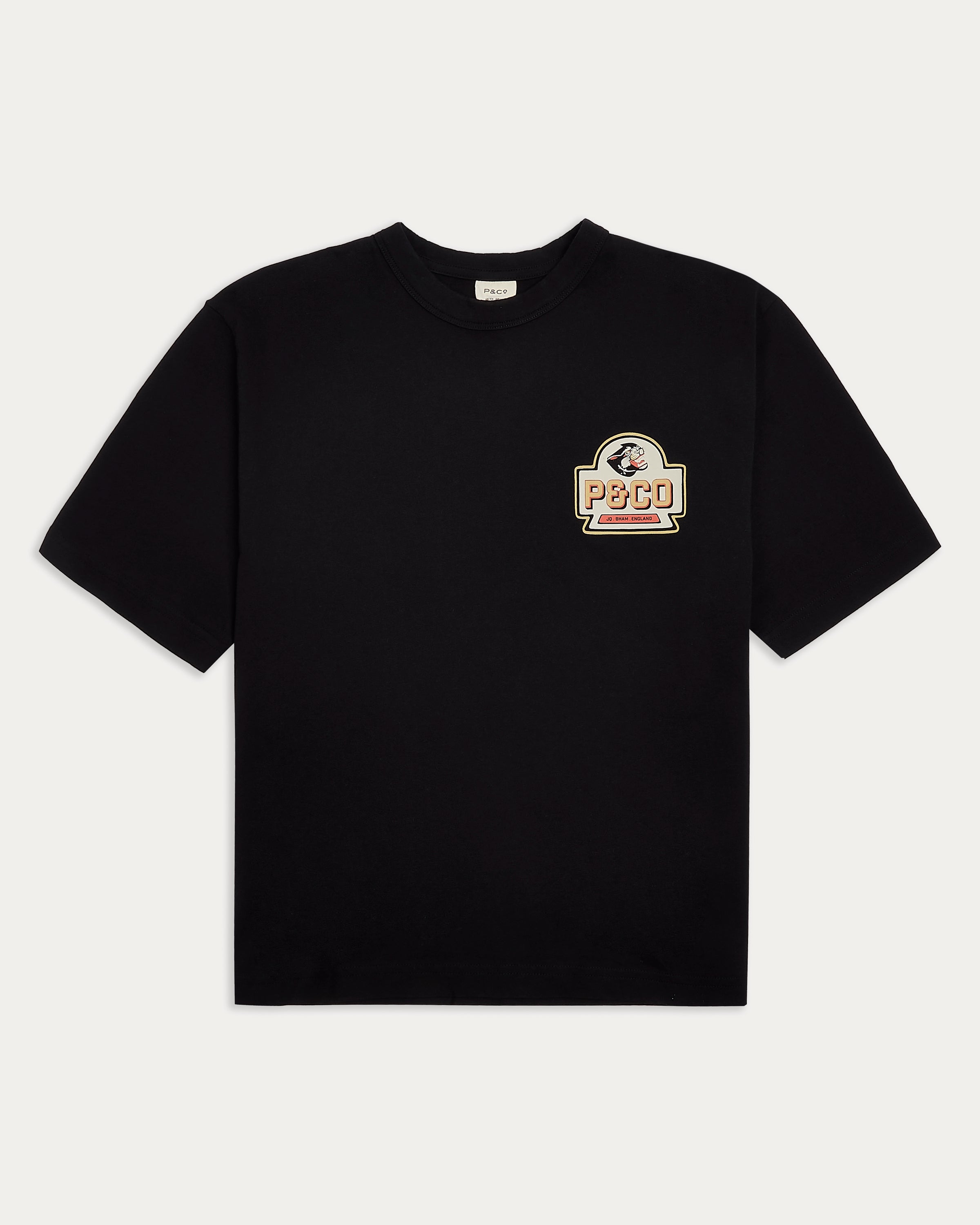Panther Oils Boxy T-Shirt - Washed Black 4 Panther Oils Boxy T-Shirt - Washed Black