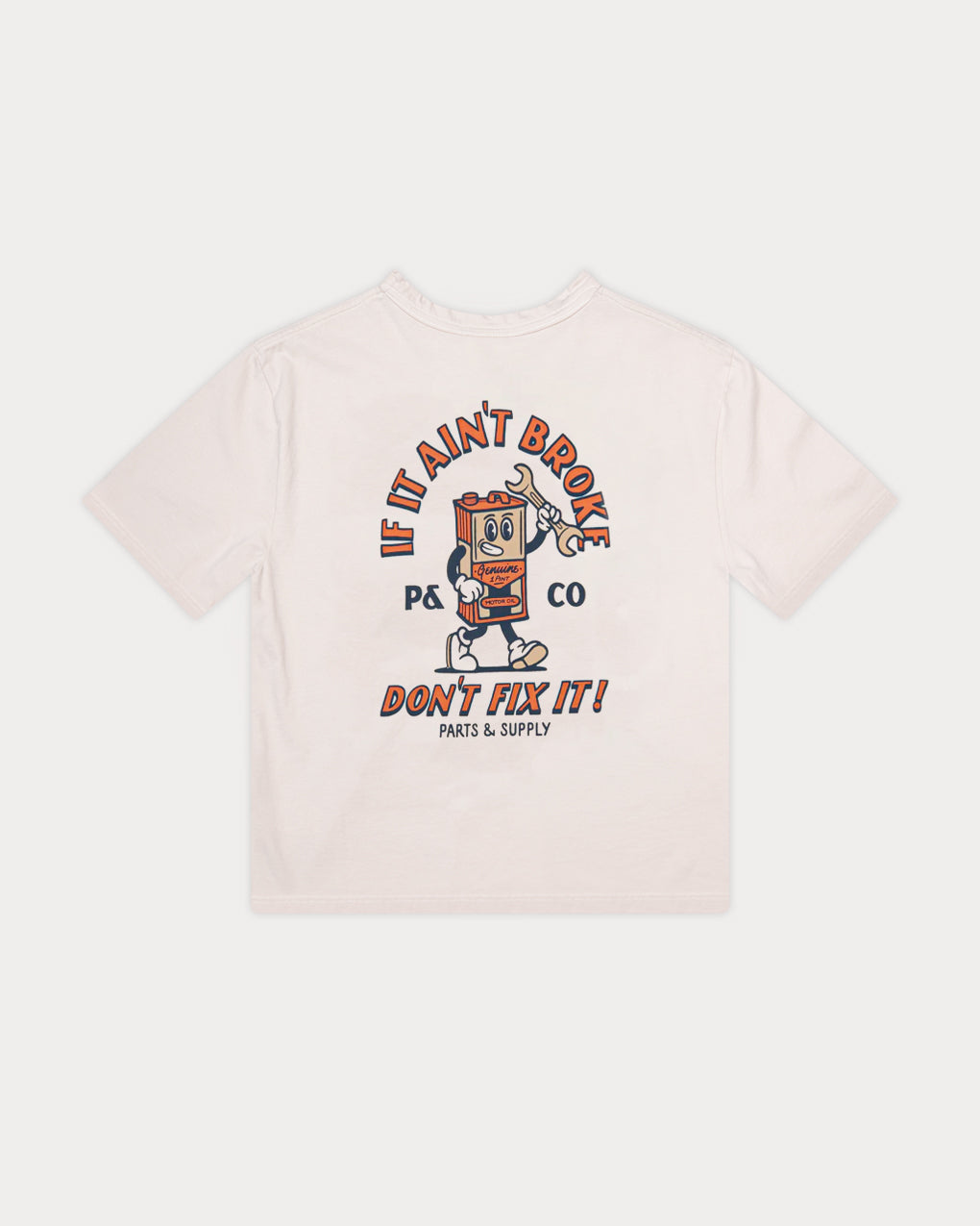 Ain't Broke T-Shirt - Bone
