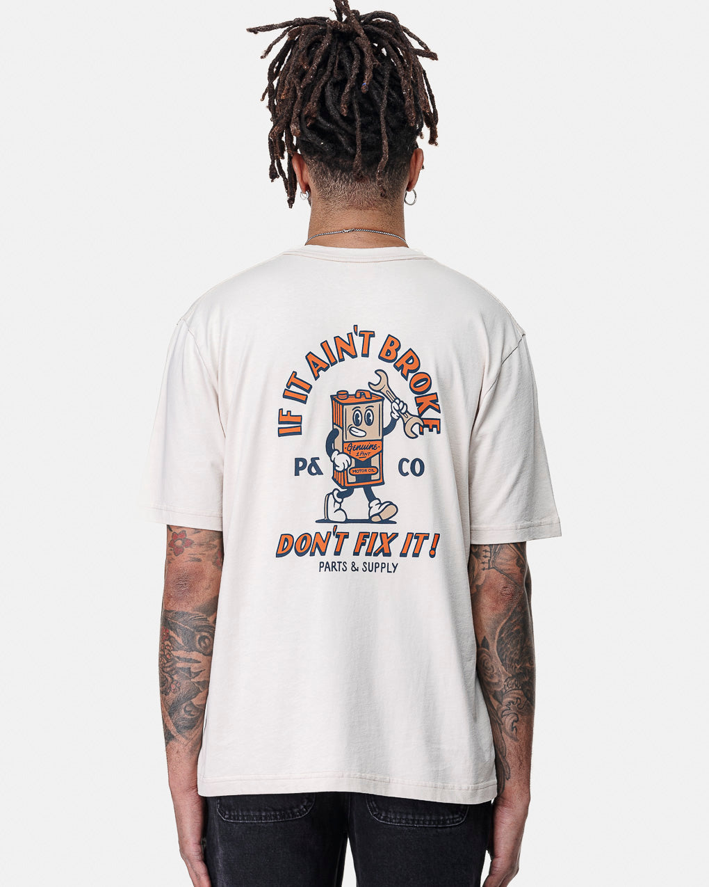 Ain't Broke T-Shirt - Bone 3 Ain't Broke T-Shirt - Bone
