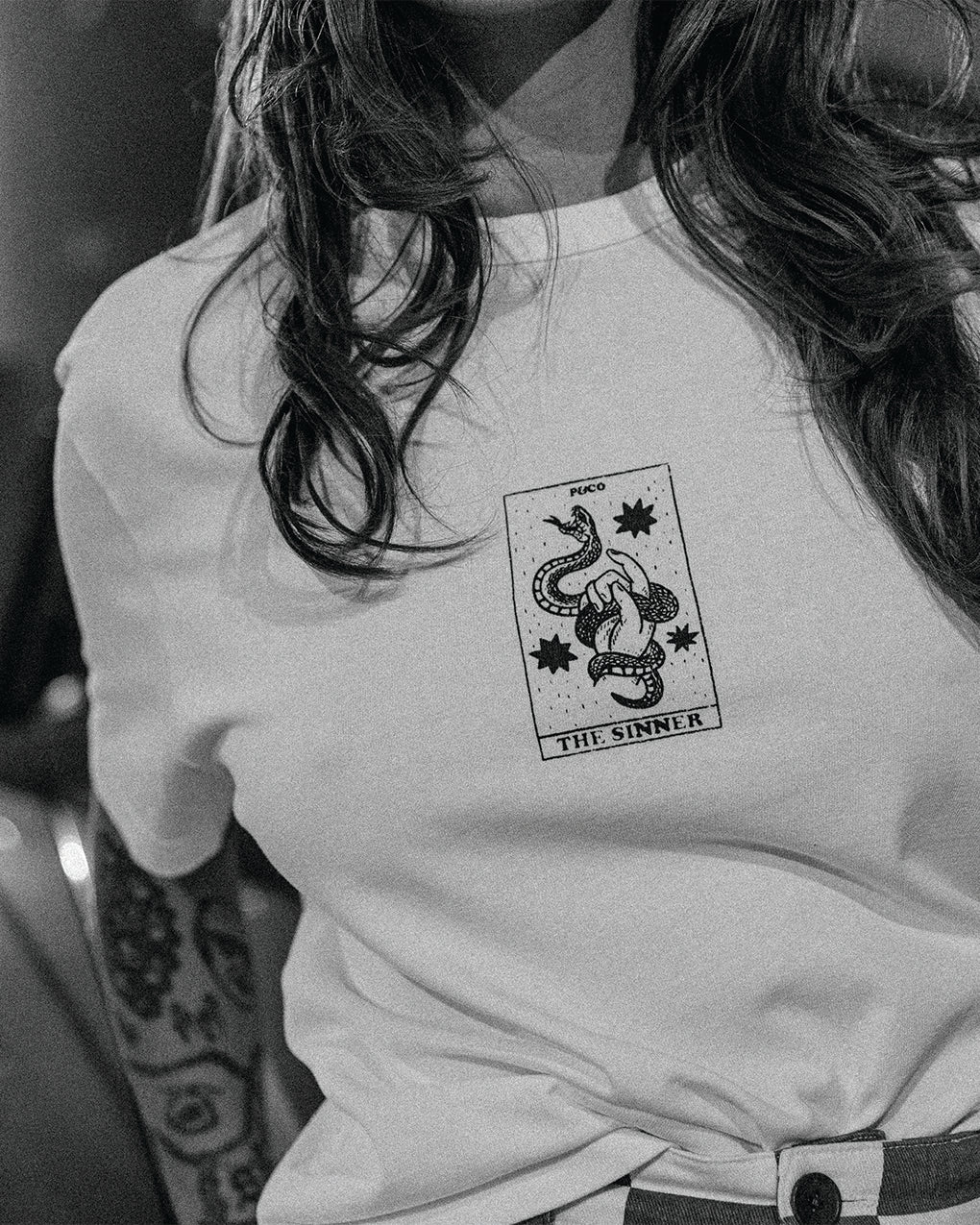 Sinners Tarot T-shirt - Off White 3 Sinners Tarot T-shirt - Off White