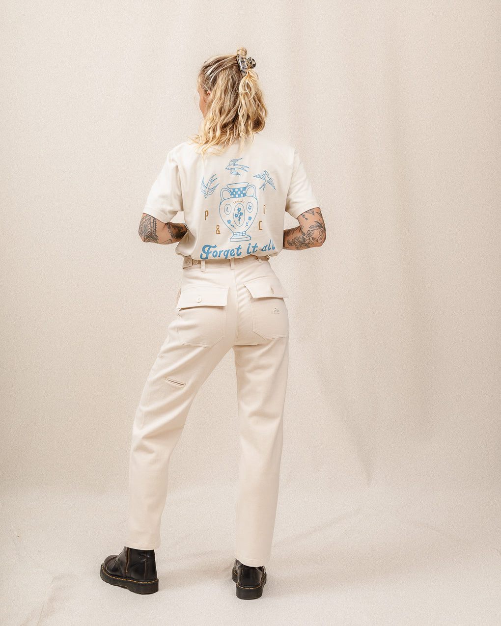 Forget It All T-Shirt - Bone 3 Forget It All T-Shirt - Bone