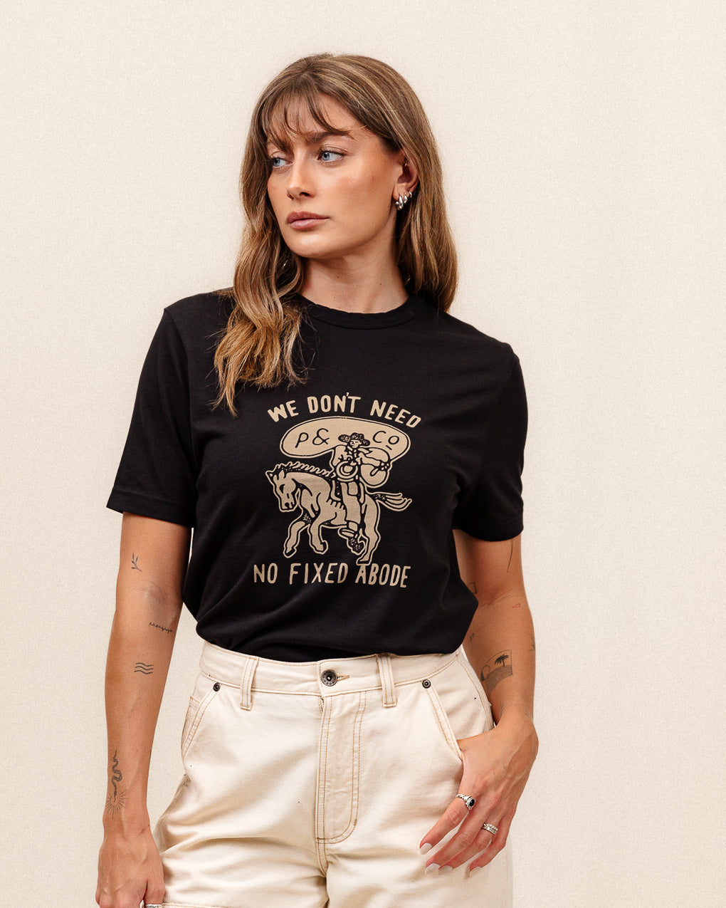 No Fixed Abode T-Shirt - Washed Black 11 No Fixed Abode T-Shirt - Washed Black