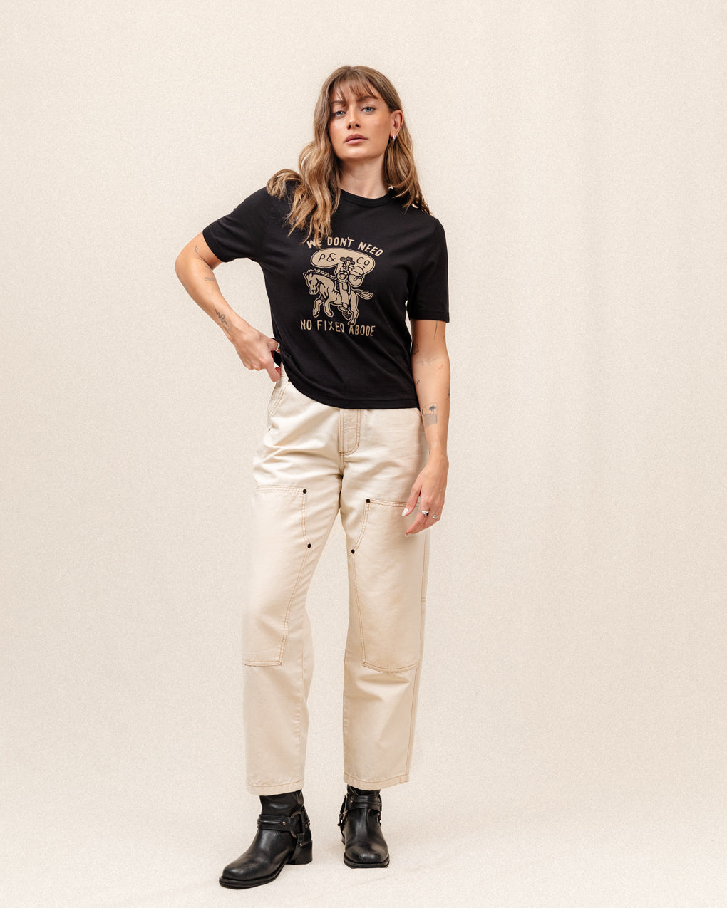 No Fixed Abode T-Shirt - Washed Black 8 No Fixed Abode T-Shirt - Washed Black