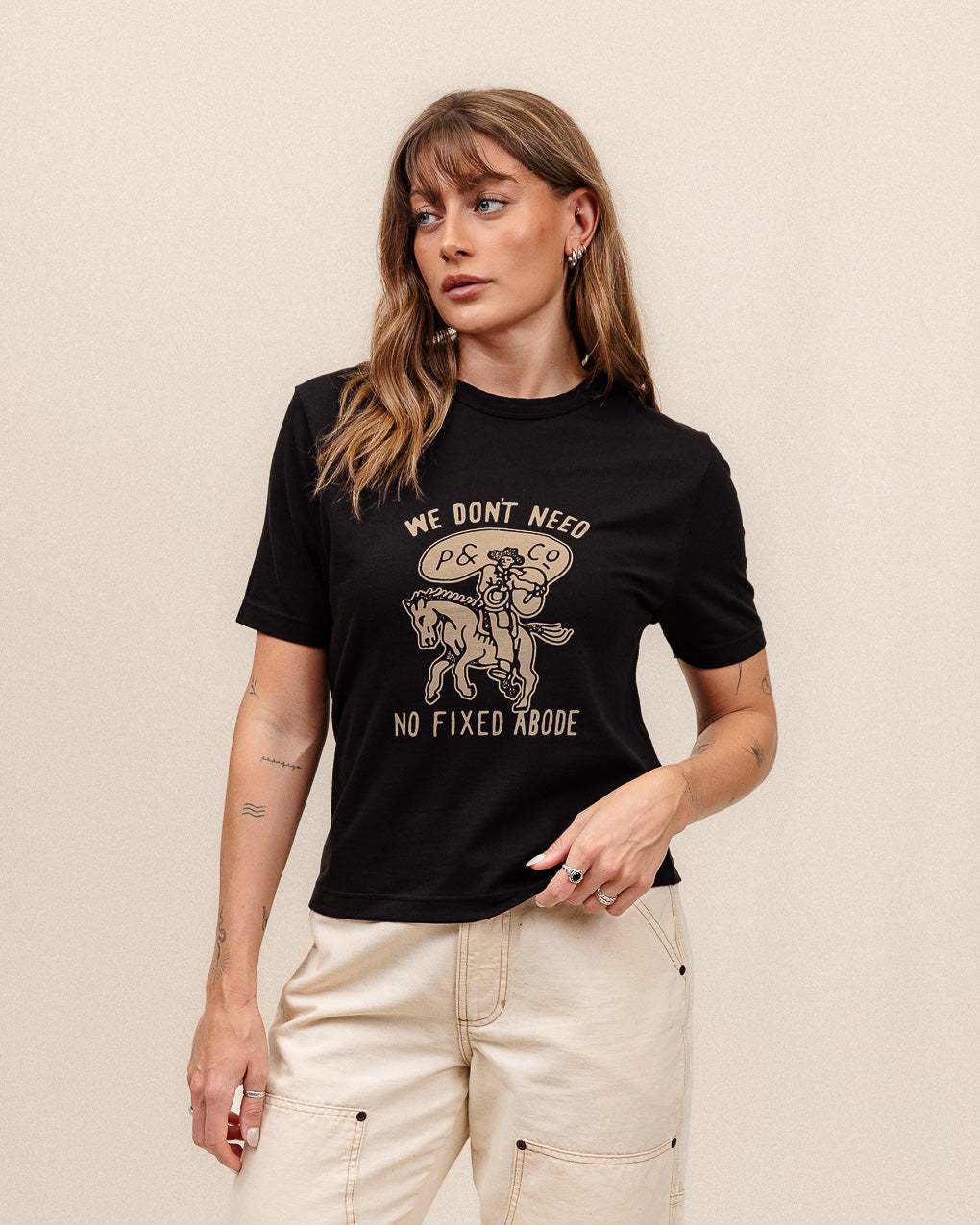 No Fixed Abode T-Shirt - Washed Black 9 No Fixed Abode T-Shirt - Washed Black