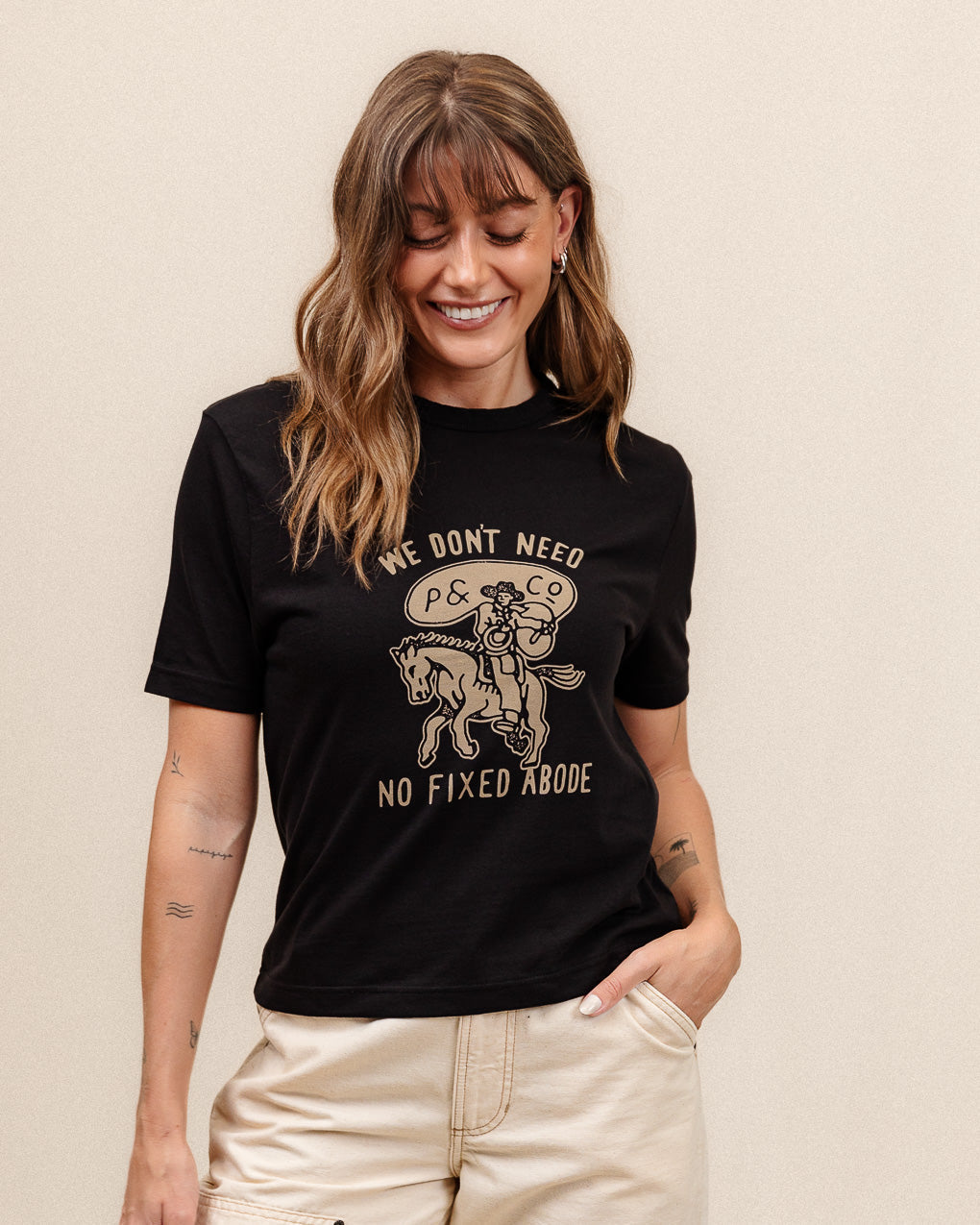 No Fixed Abode T-Shirt - Washed Black 10 No Fixed Abode T-Shirt - Washed Black