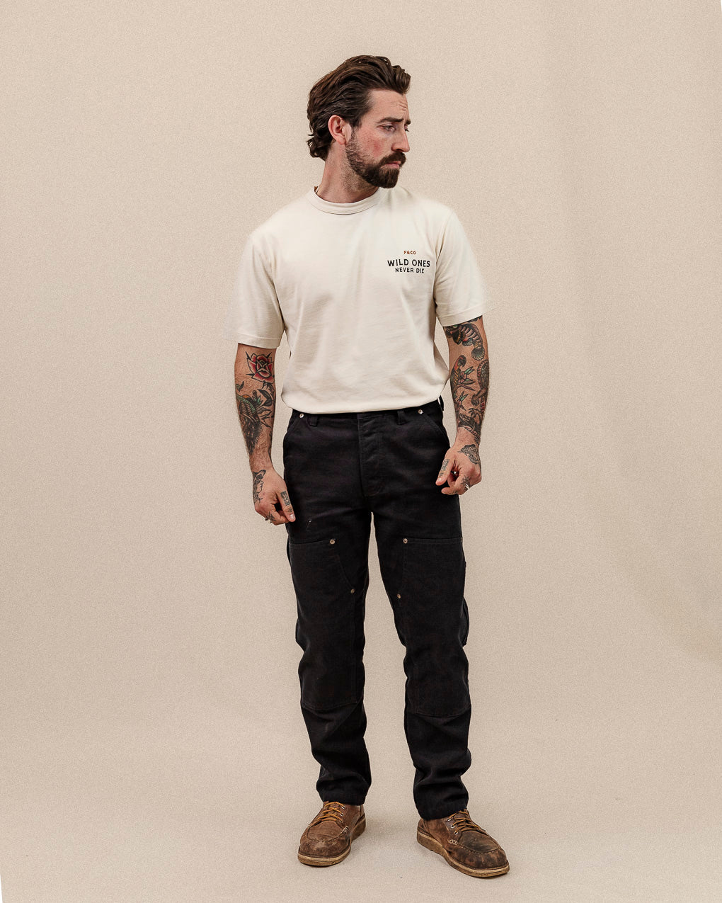 Wild Ones T-Shirt - Bone 6 Wild Ones T-Shirt - Bone