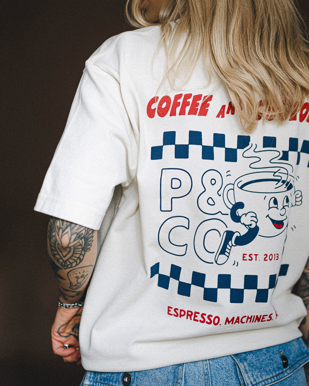 Coffee & Customs Boxy T-Shirt - Bone 6 Coffee & Customs Boxy T-Shirt - Bone