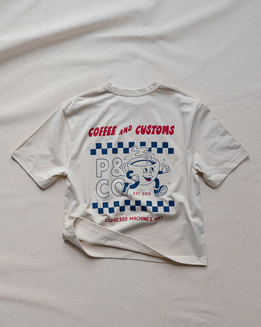 Coffee & Customs Boxy T-Shirt - Bone 7 Coffee & Customs Boxy T-Shirt - Bone