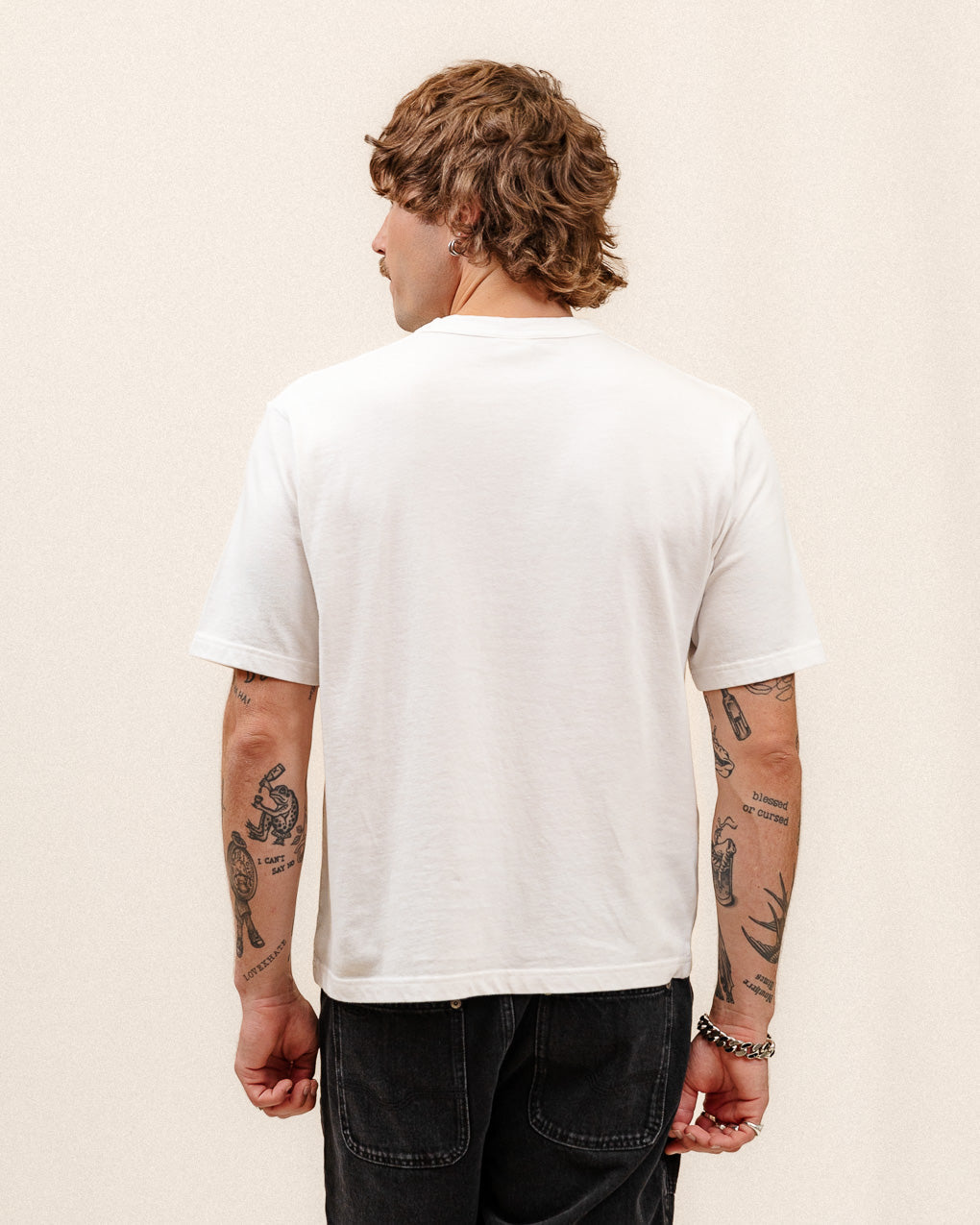 Godspeed Boxy T-Shirt - Off White 7 Godspeed Boxy T-Shirt - Off White