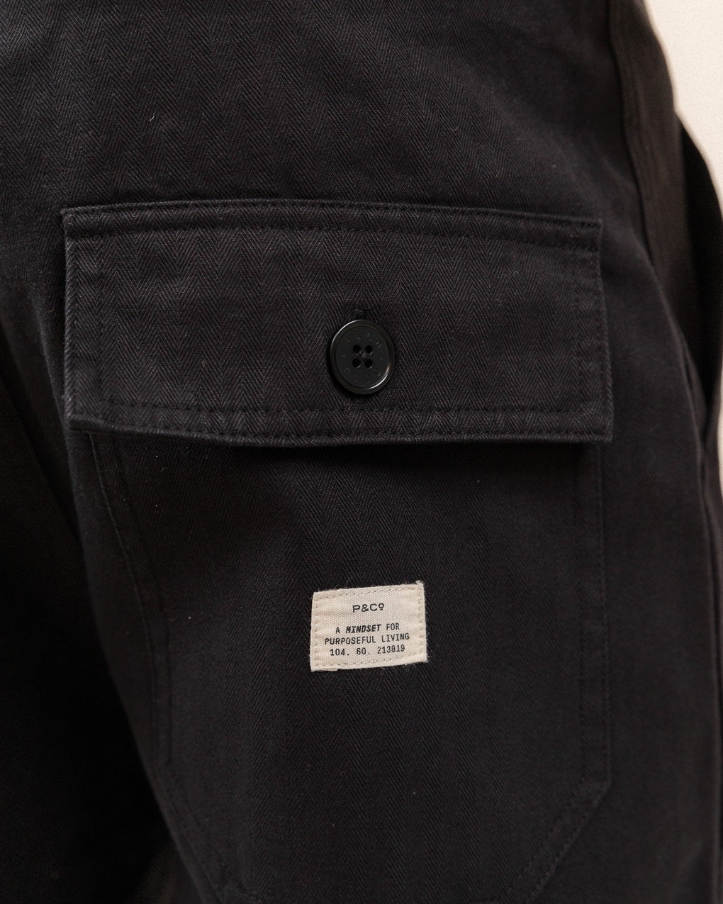 Service Fatigue Pants - Black 6 Service Fatigue Pants - Black