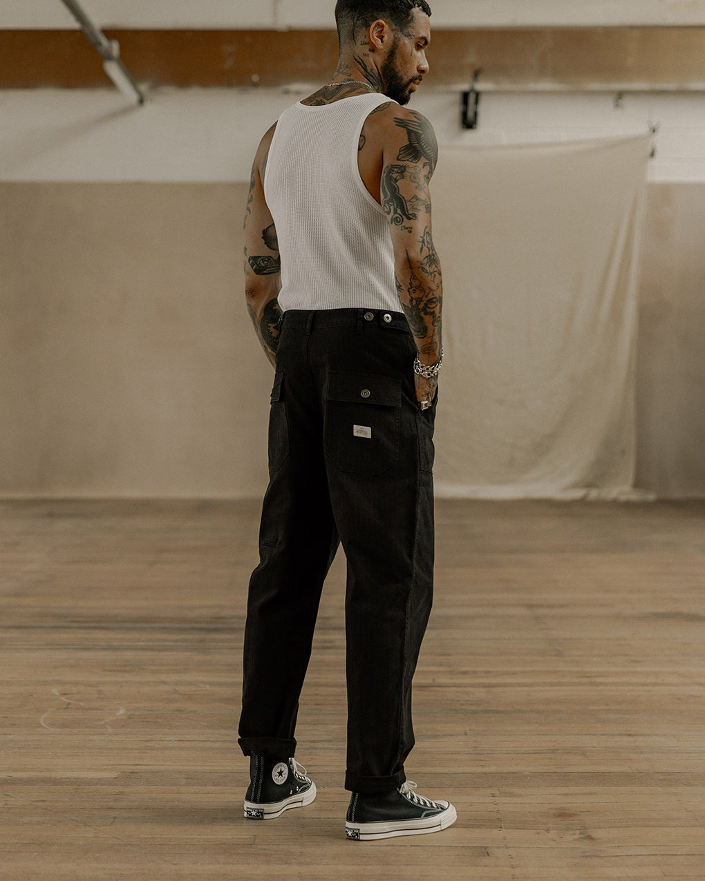 Service Fatigue Pants - Black 9 Service Fatigue Pants - Black
