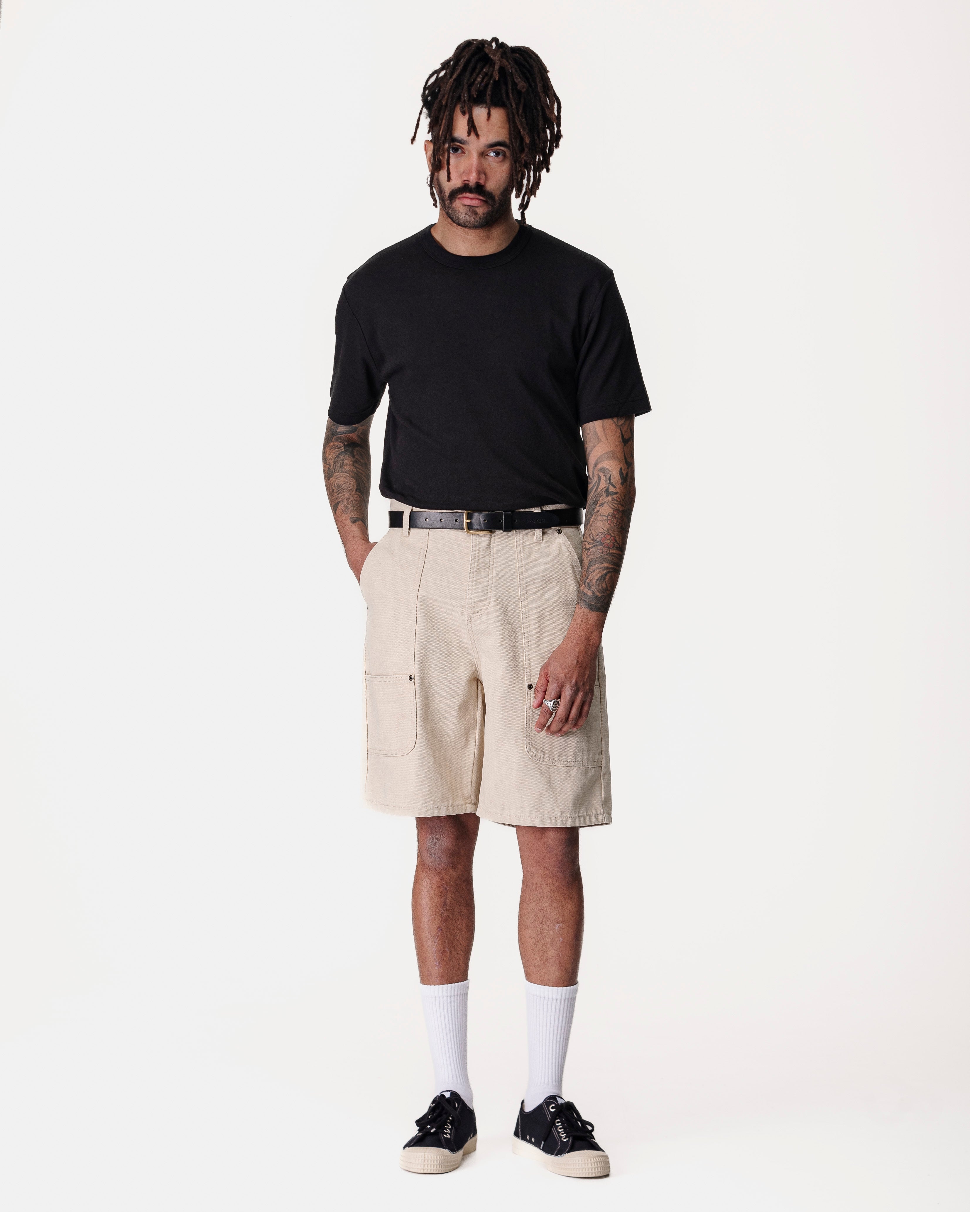 Albion Carpenter Shorts - Bone 4 Albion Carpenter Shorts - Bone