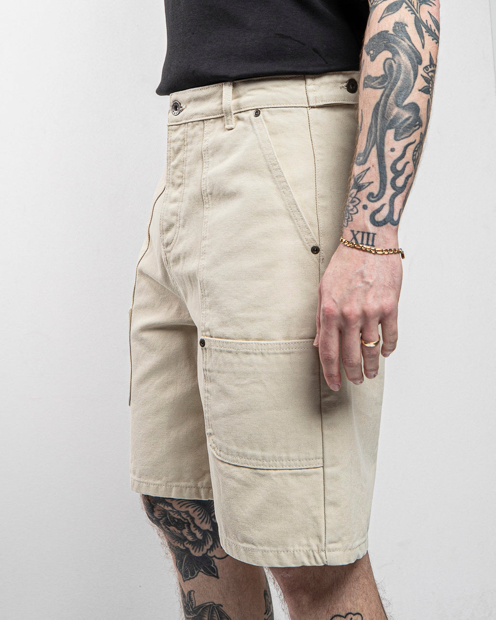 Albion Carpenter Shorts - Bone 6 Albion Carpenter Shorts - Bone
