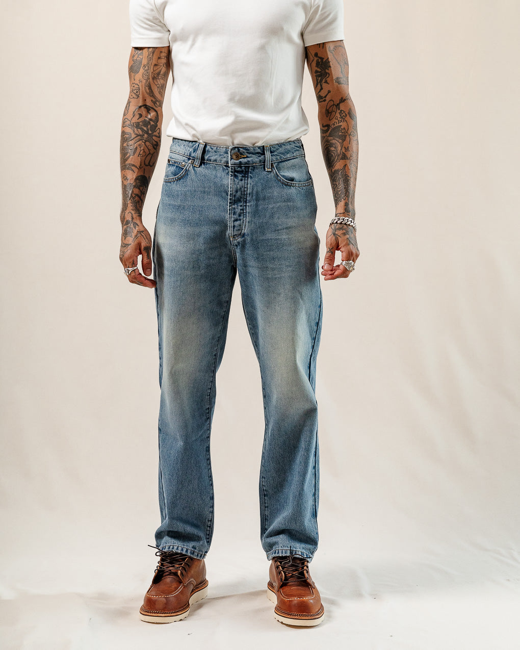 Joshua Denim Jeans - Washed Indigo 4 Joshua Denim Jeans - Washed Indigo