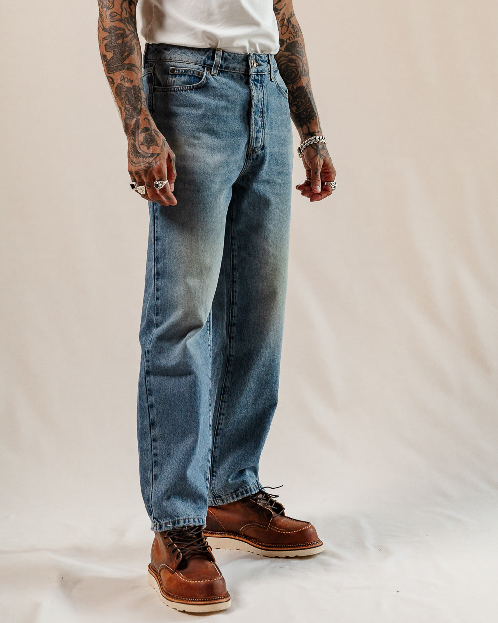 Joshua Denim Jeans - Washed Indigo 5 Joshua Denim Jeans - Washed Indigo