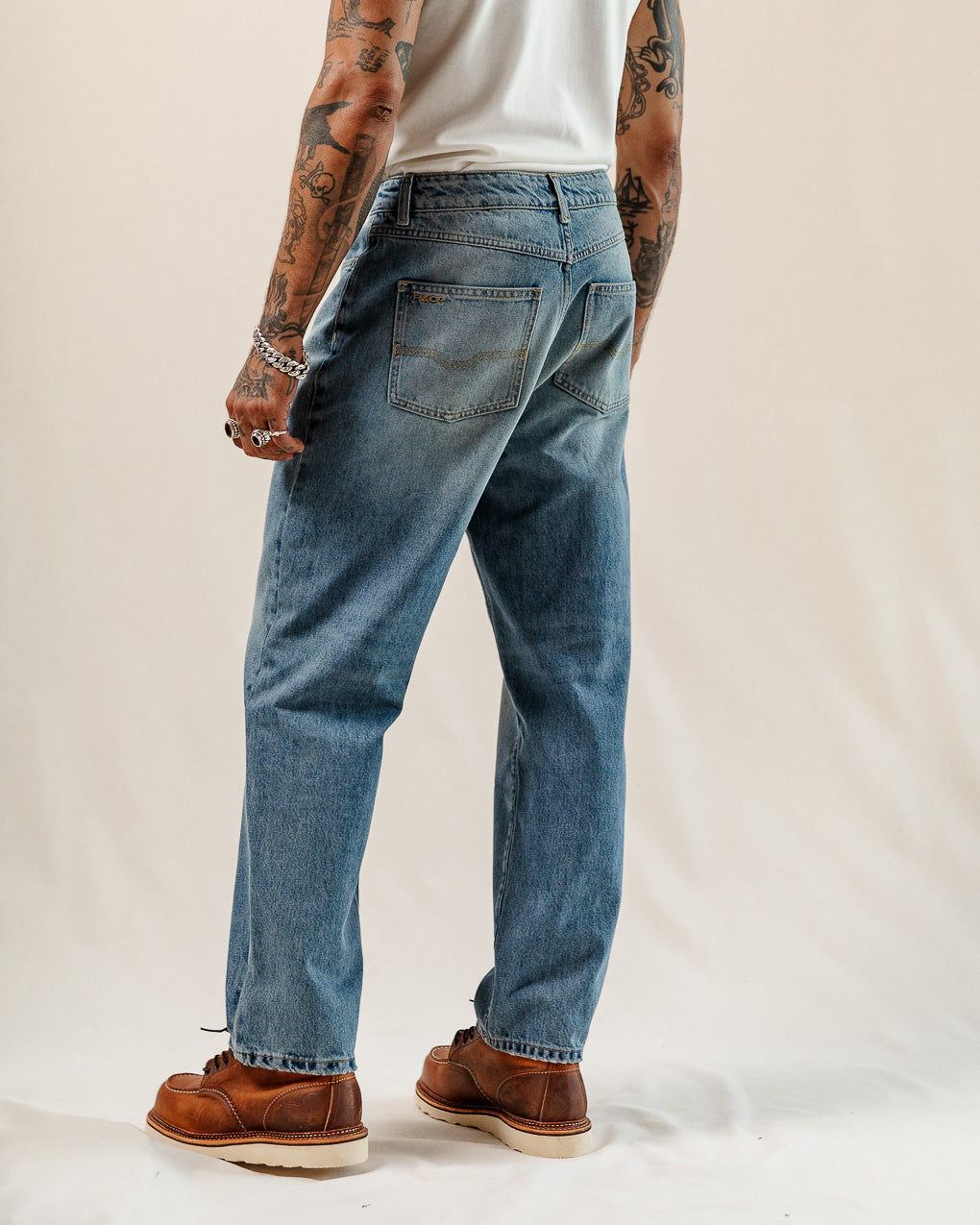 Joshua Denim Jeans - Washed Indigo 8 Joshua Denim Jeans - Washed Indigo