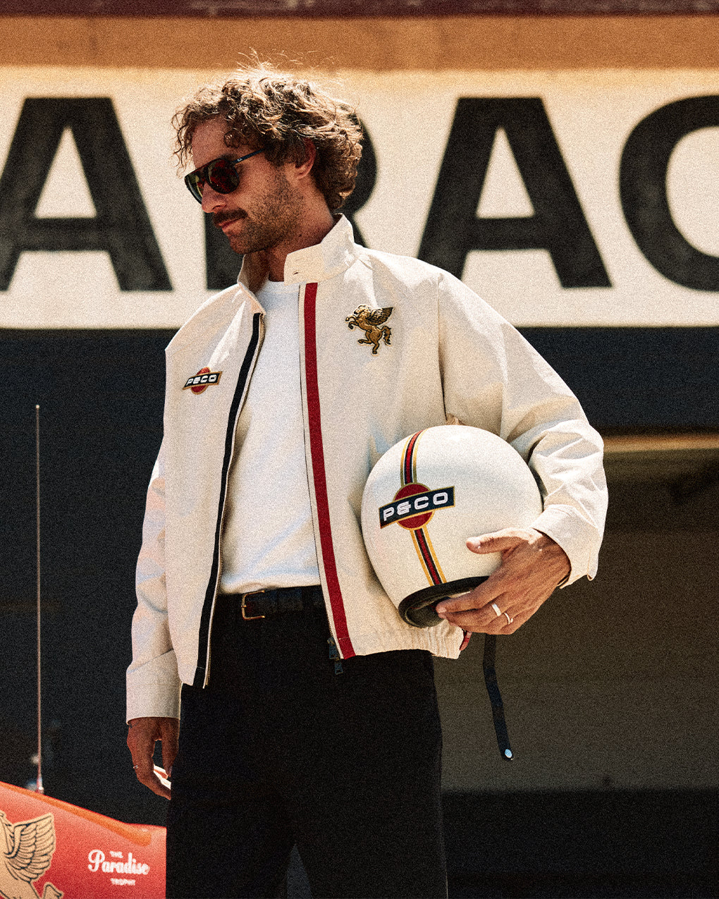 Pegasus Harrington Jacket - Ecru