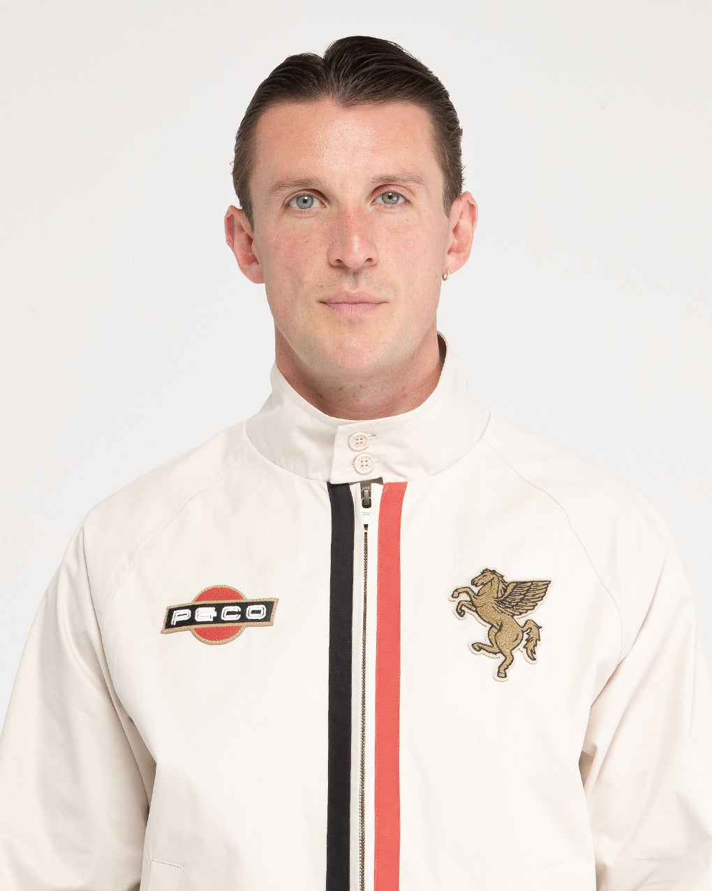Pegasus Harrington Jacket - Ecru 6 Pegasus Harrington Jacket - Ecru