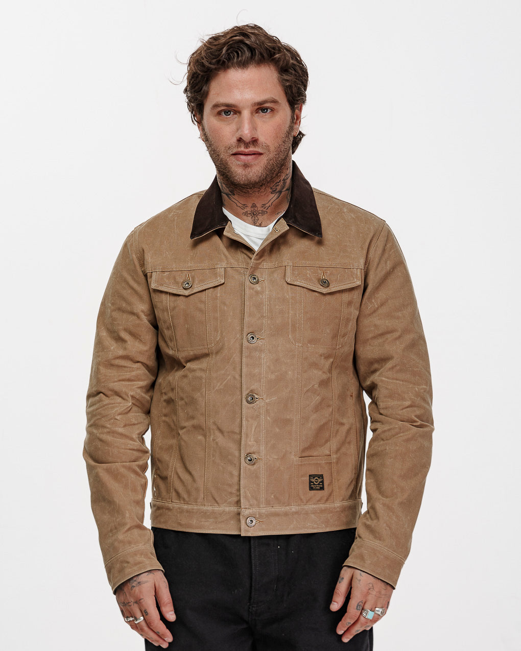 Wayfare Waxed Canvas Jacket - Tan 4 Wayfare Waxed Canvas Jacket - Tan