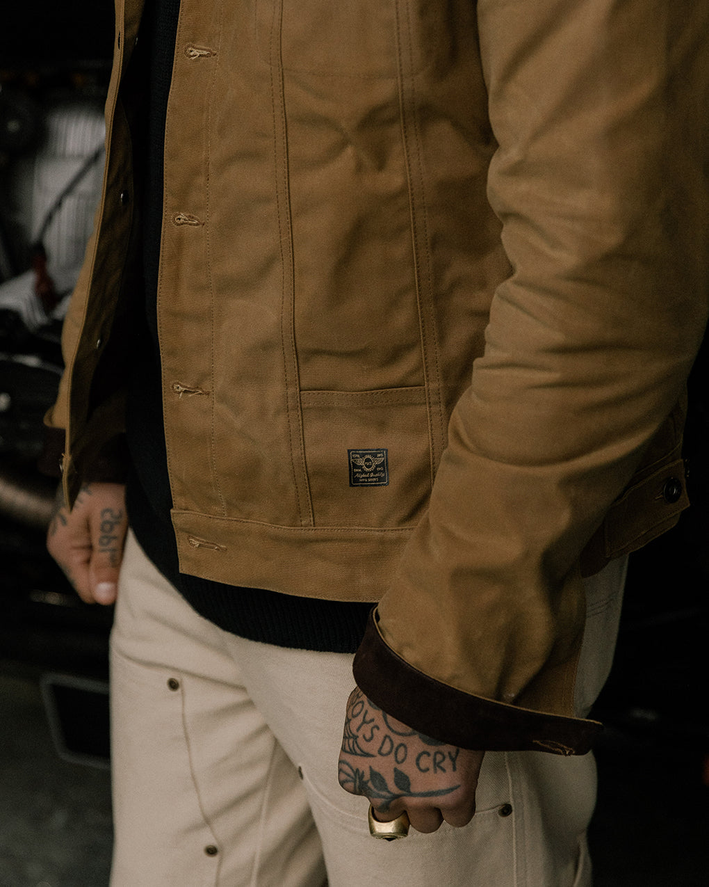 Wayfare Waxed Canvas Jacket - Tan 6 Wayfare Waxed Canvas Jacket - Tan