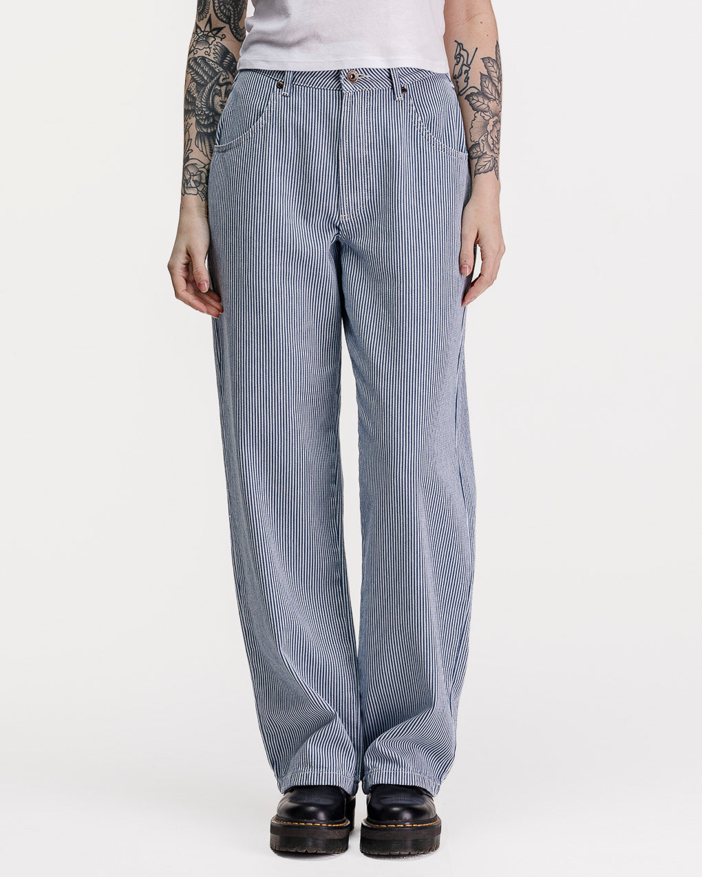 Nomad Pant - Blue Hickory Stripe