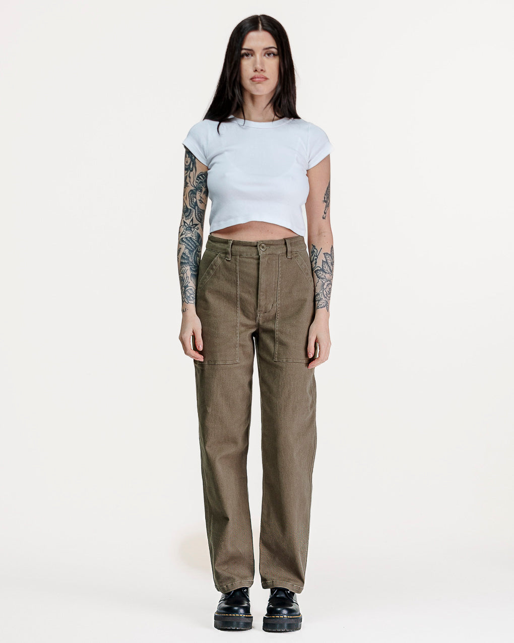Service Fatigue Pants - Olive 5 Service Fatigue Pants - Olive