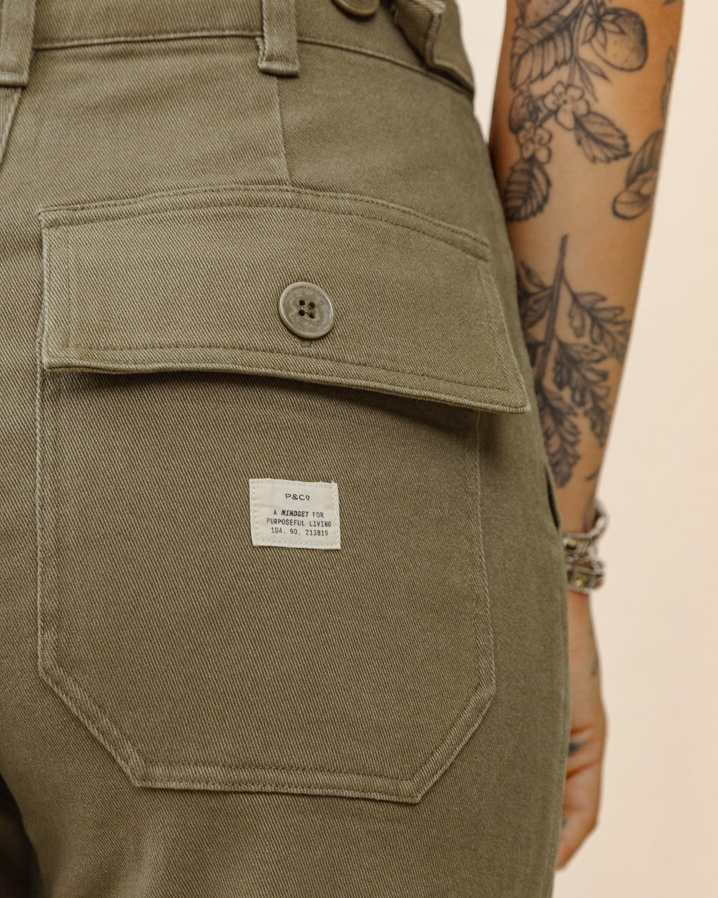 Service Fatigue Pants - Olive 7 Service Fatigue Pants - Olive