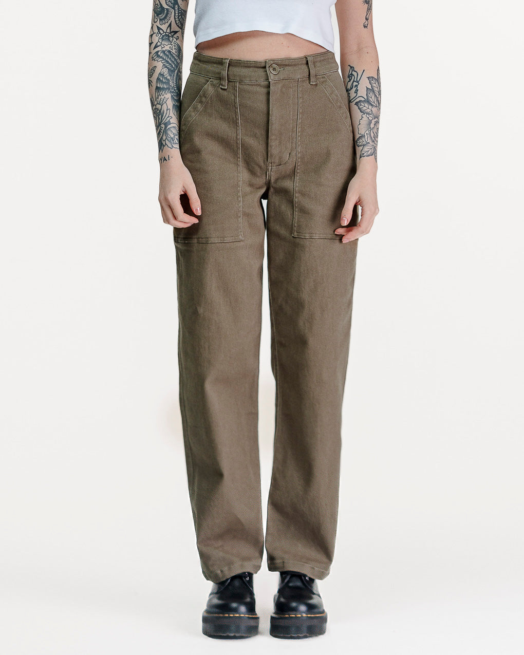 Service Fatigue Pants - Olive 8 Service Fatigue Pants - Olive
