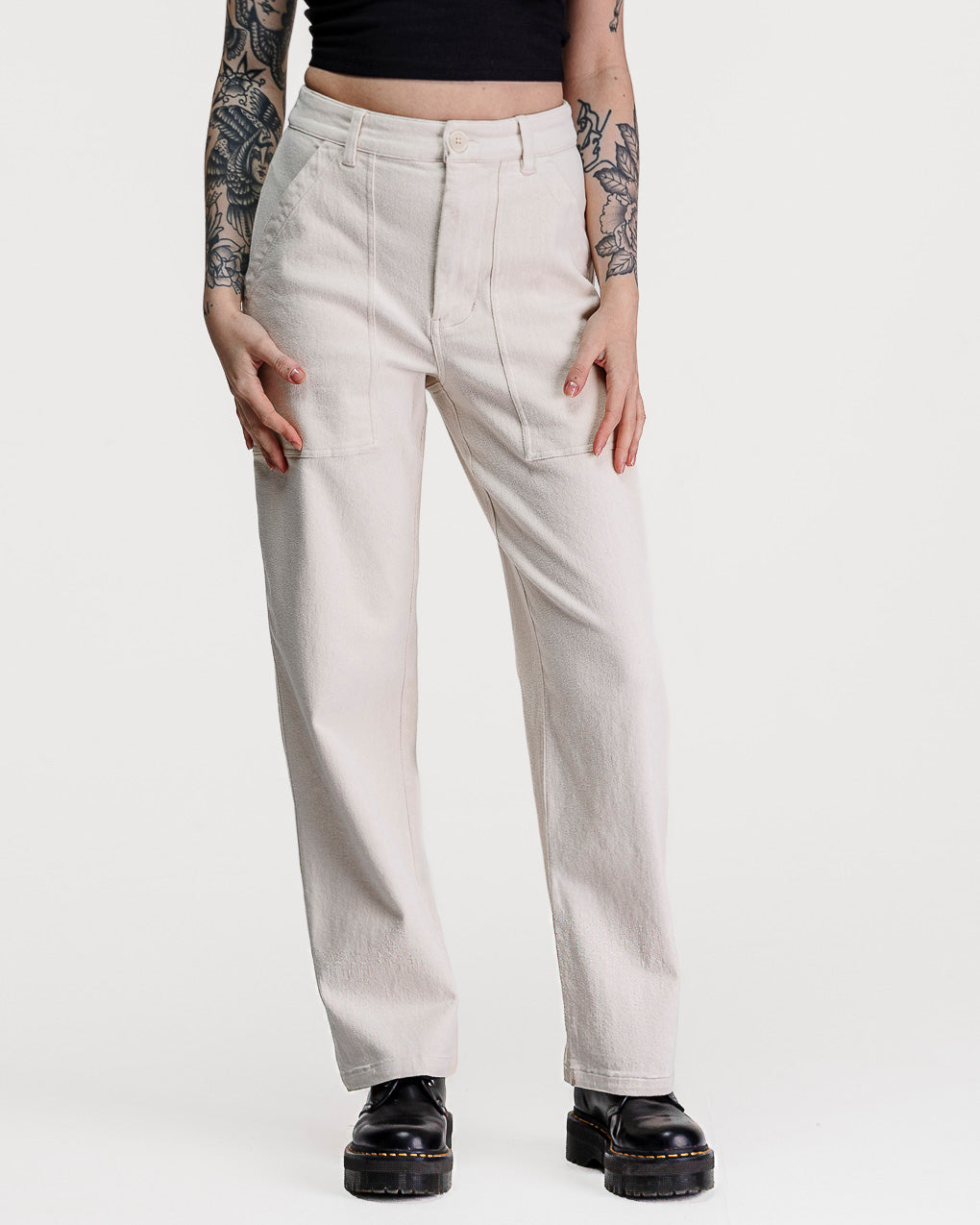 Service Fatigue Pants - Ecru