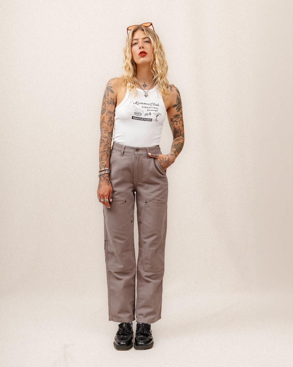 Albion Carpenter Pant - Oil Grey