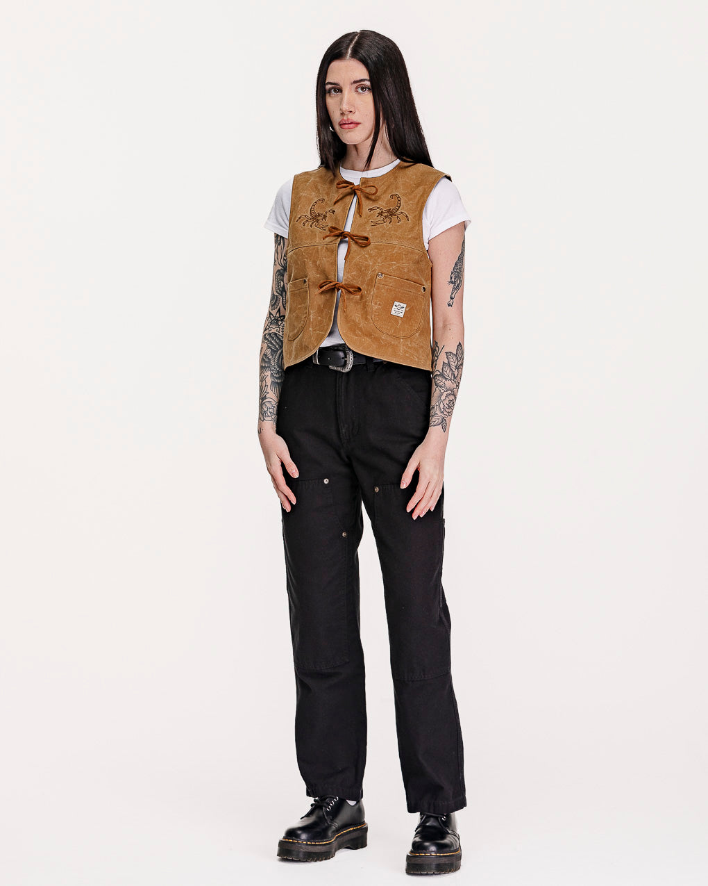 Scorpio Nomad Waxed Vest - Tan 11 Scorpio Nomad Waxed Vest - Tan