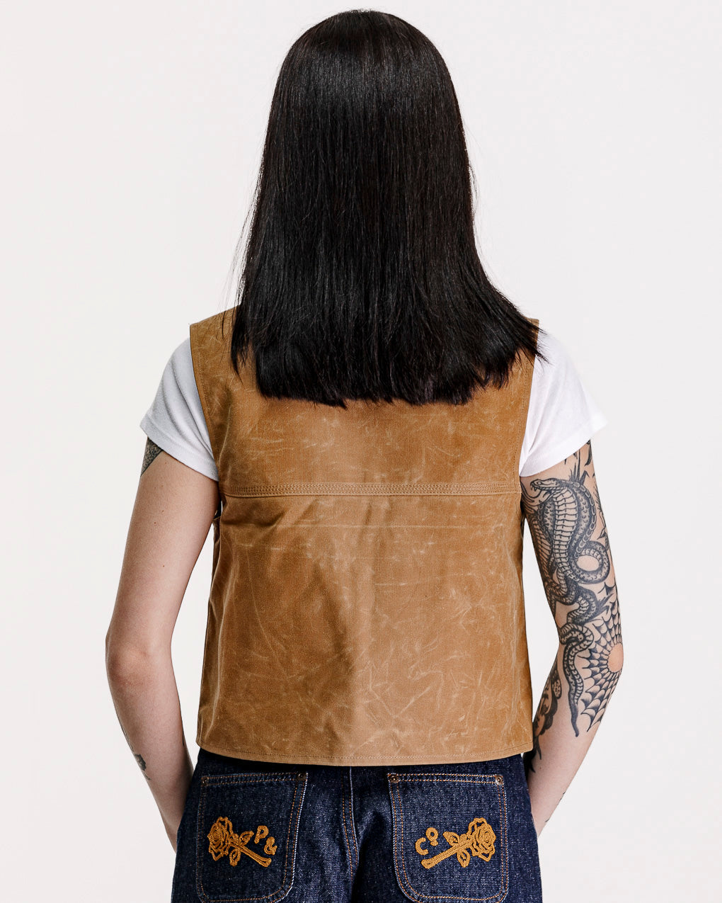 Scorpio Nomad Waxed Vest - Tan 5 Scorpio Nomad Waxed Vest - Tan